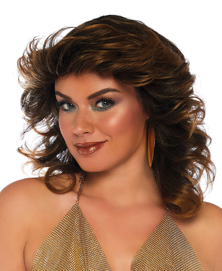 Brand New Farrah Feathered Wig Leg Avenue A2830 - Picture 2 of 3