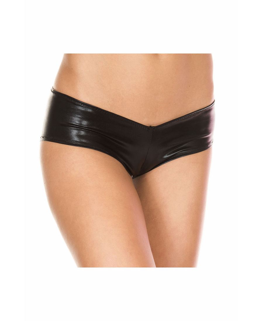 Nuevos pantalones cortos micro metálicos piernas musicales 131 - Imagen 3 de 6