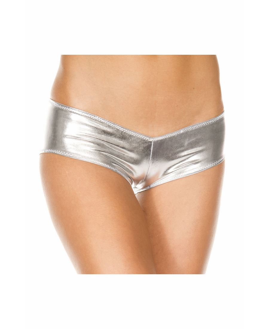 Nuevos pantalones cortos micro metálicos piernas musicales 131 - Imagen 6 de 6