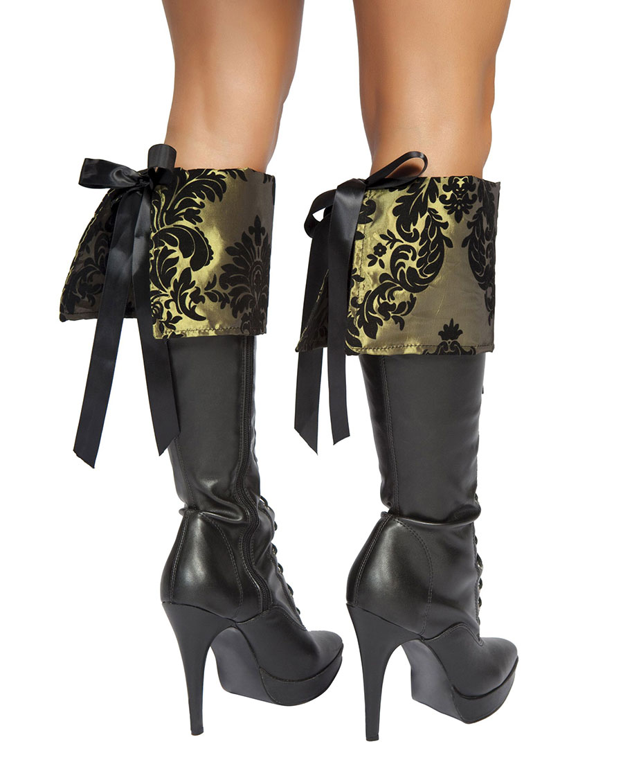 Tea Party Tease Boot Covers Roma Costume 4154B