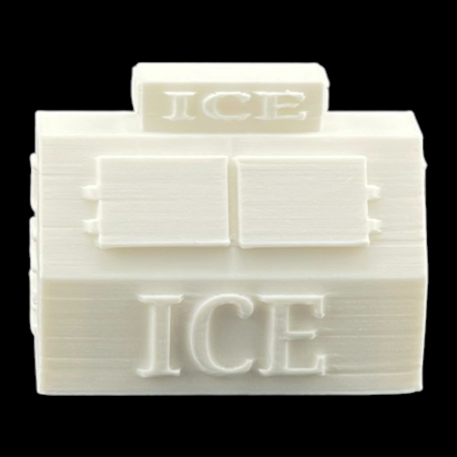 S Scale 1:64 Retail Commercial Double Door Ice Box 2pk | Model