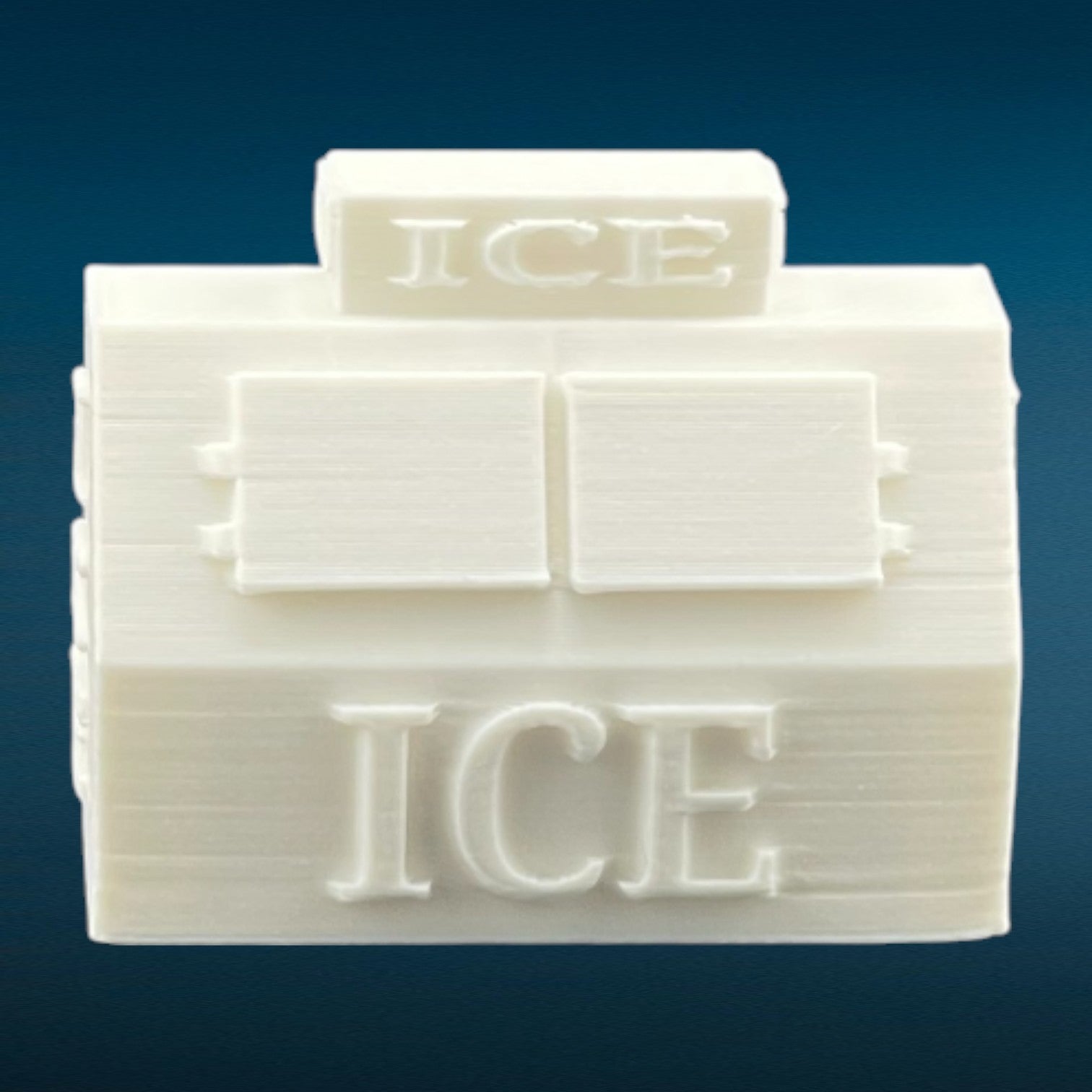S Scale 1:64 Retail Commercial Double Door Ice Box 2pk | Model
