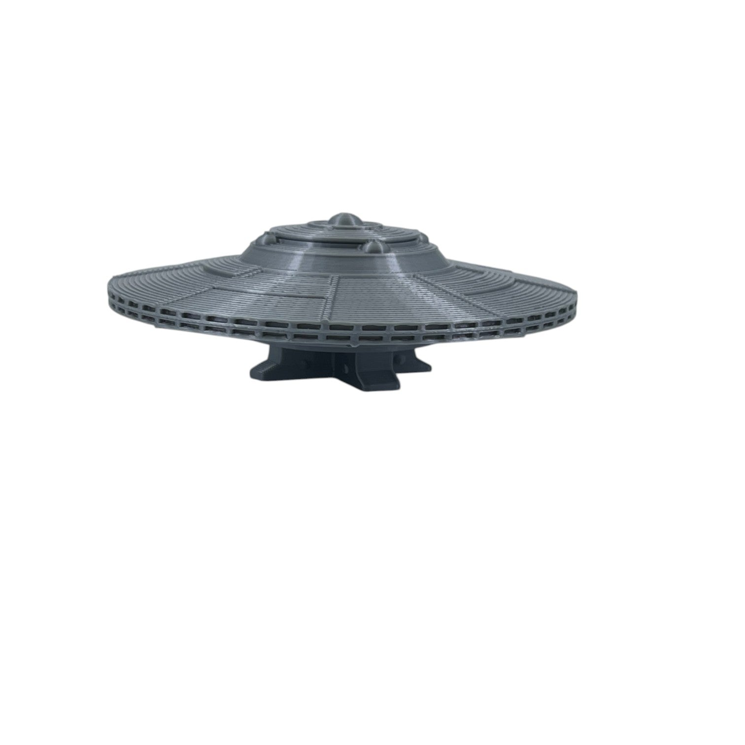 G Scale 1:24 Area 51 UFO Spacecraft Metallic Silver | Model
