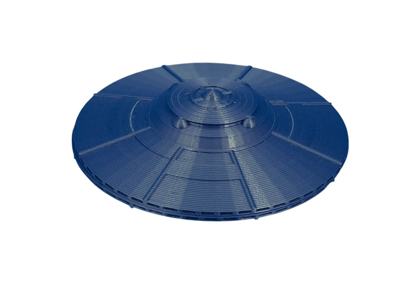 G Scale 1:24 Area 51 UFO Spacecraft Metallic Silver | Model
