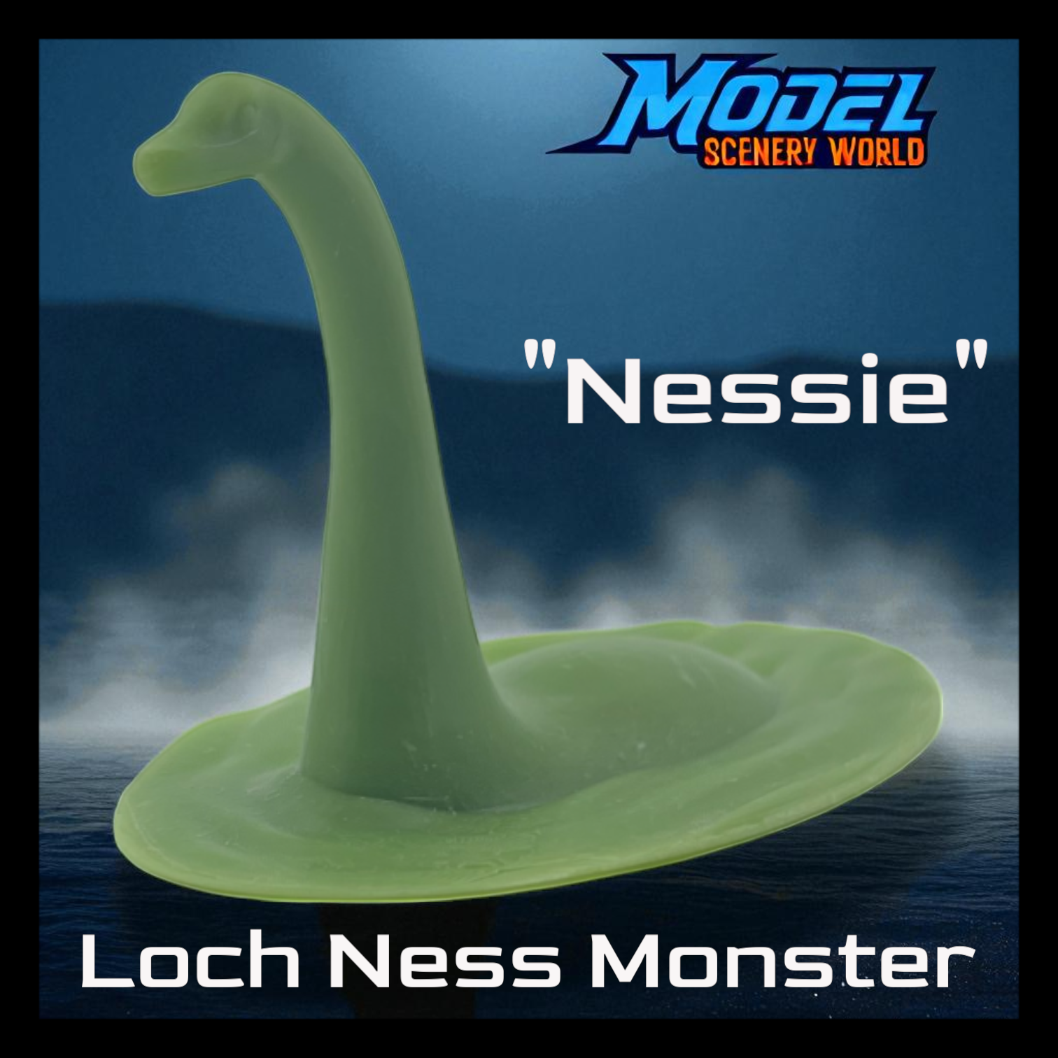 Nessie Lochness Monster - Scala N - Grigio - Foto 1 di 6