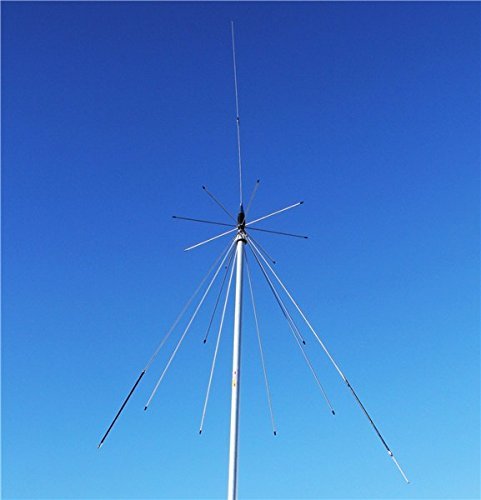 Ham/CB/Scanner 25-1300mhz VHF/UHF Super Discone Base Antenna V/U/CB  XMIT