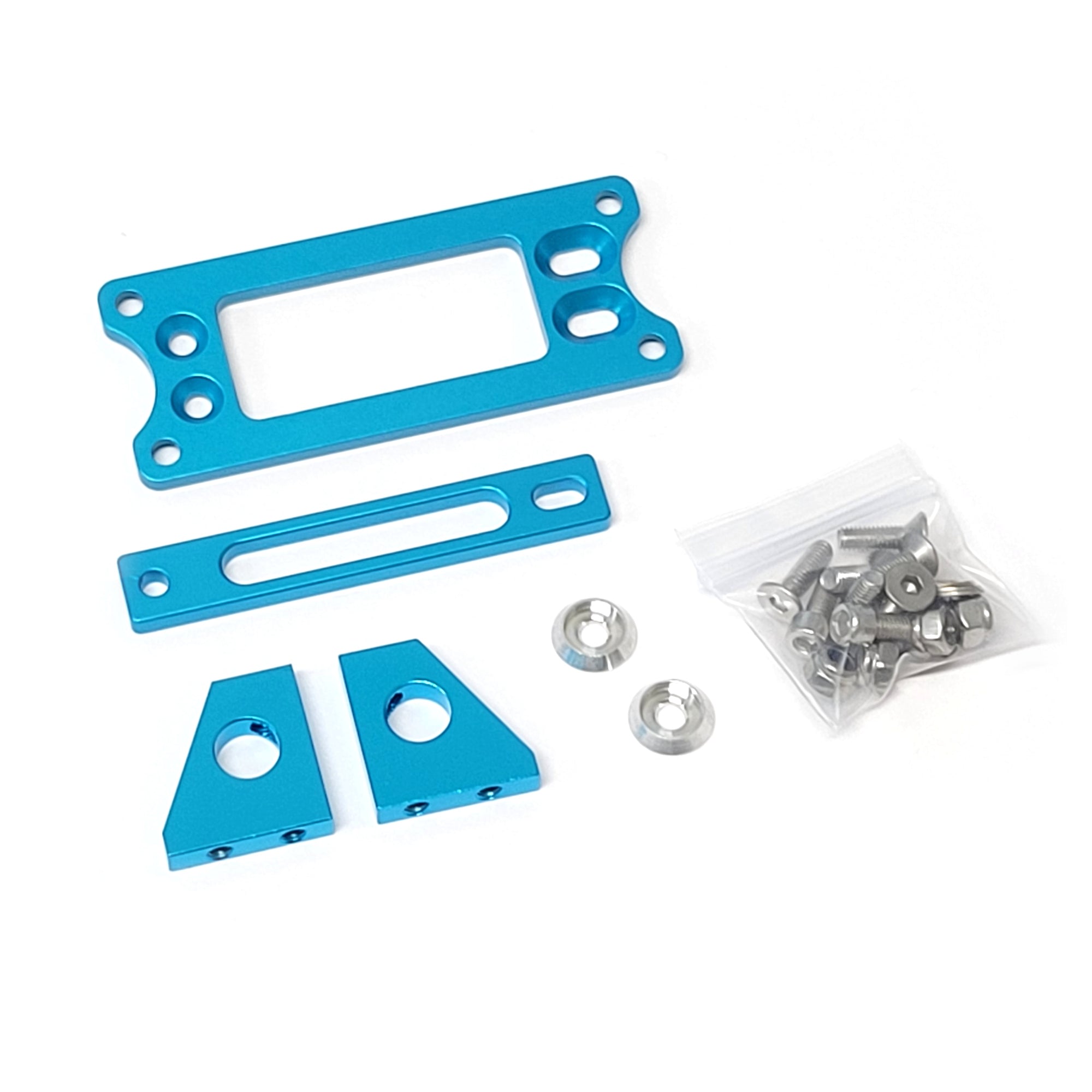 Servomontaje universal de aluminio marino Oxidean para barcos de radiocontrol - Imagen 2 de 3