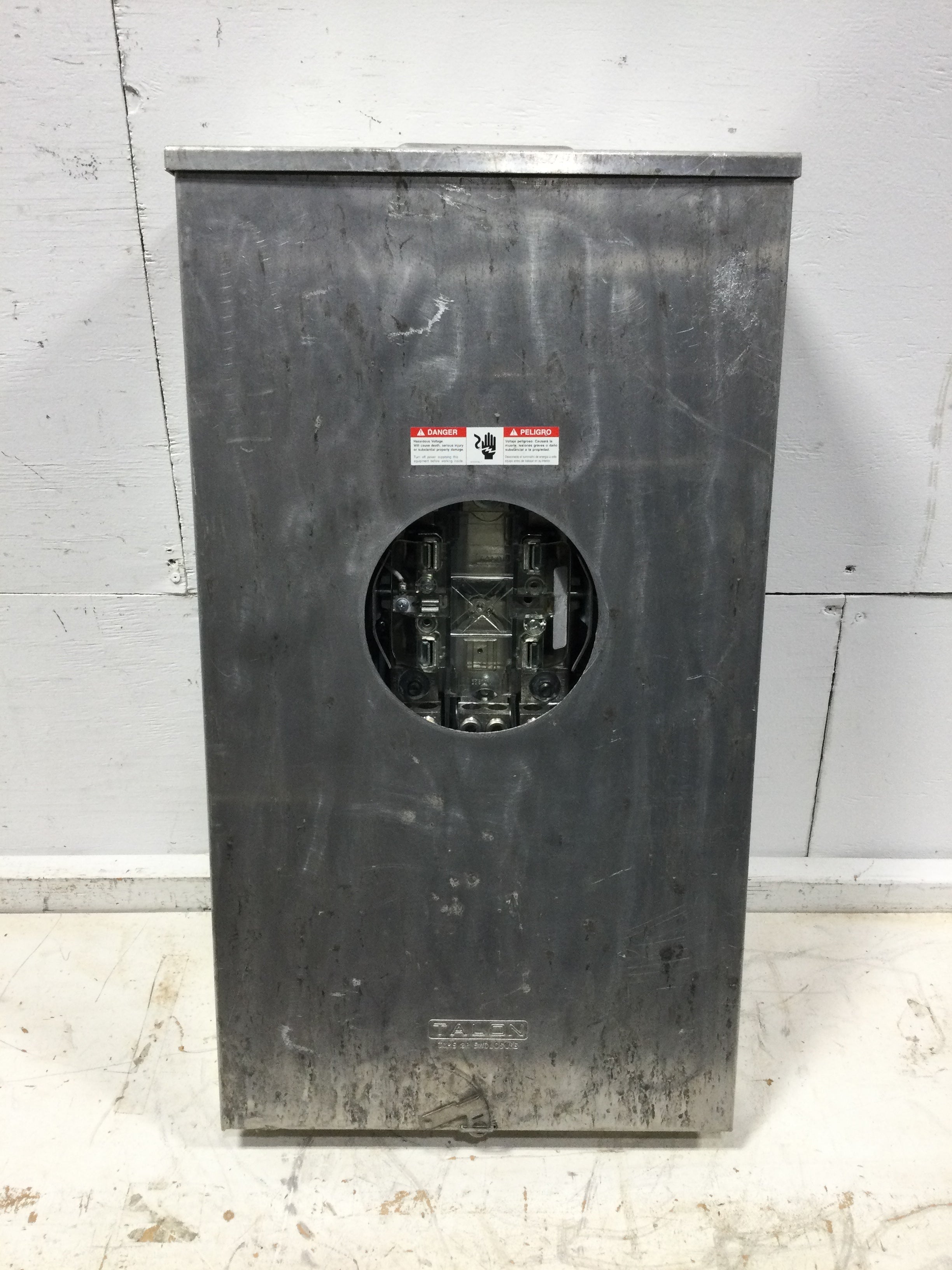 Enchufe medidor tipo anillo Siemens/Talon 400 amperios 120/240v (320A continuo) - Imagen 13 de 13