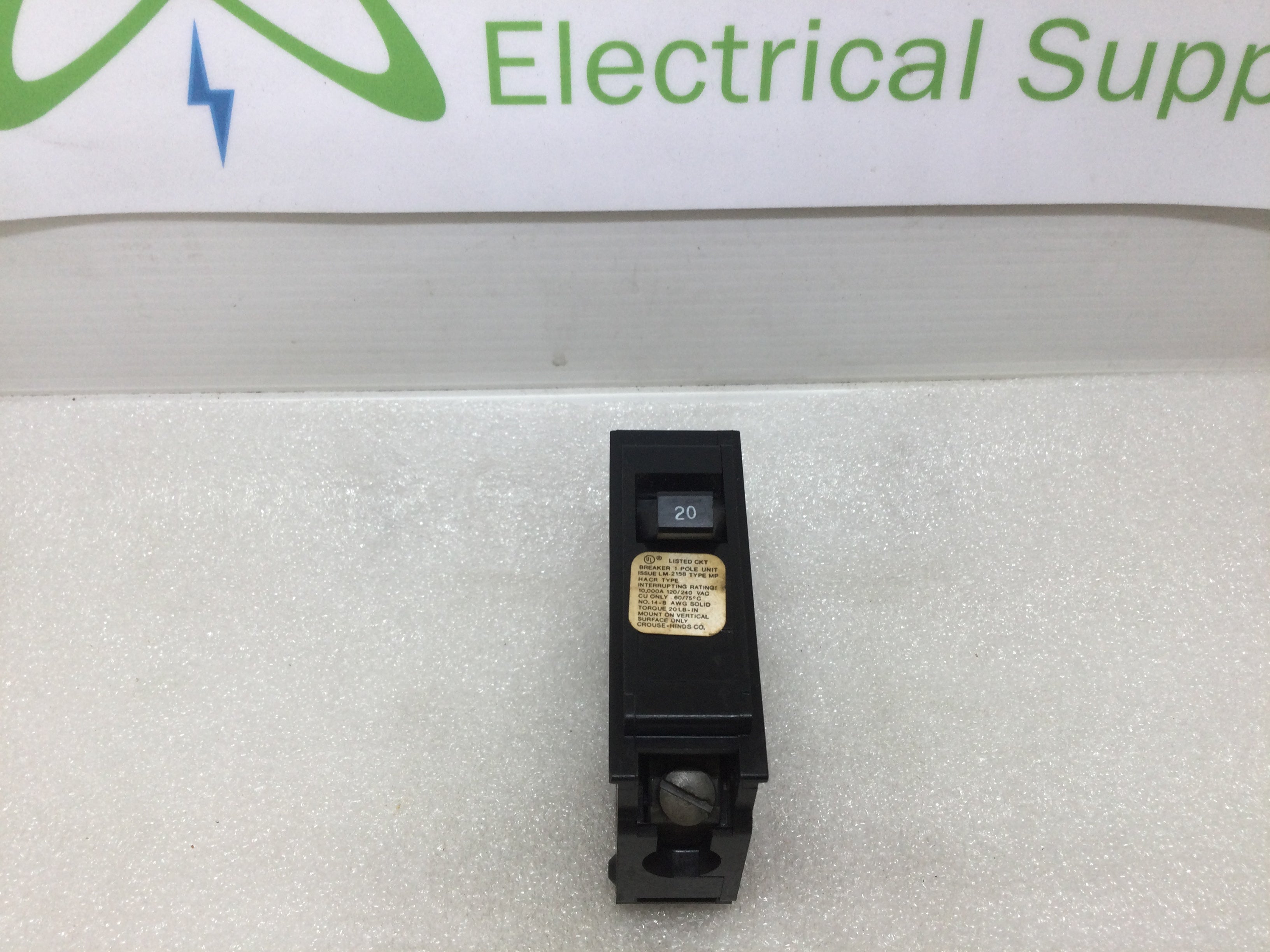 Interruptor enchufable Crouse Hinds MP120 20 amperios 1 polo - Imagen 8 de 9