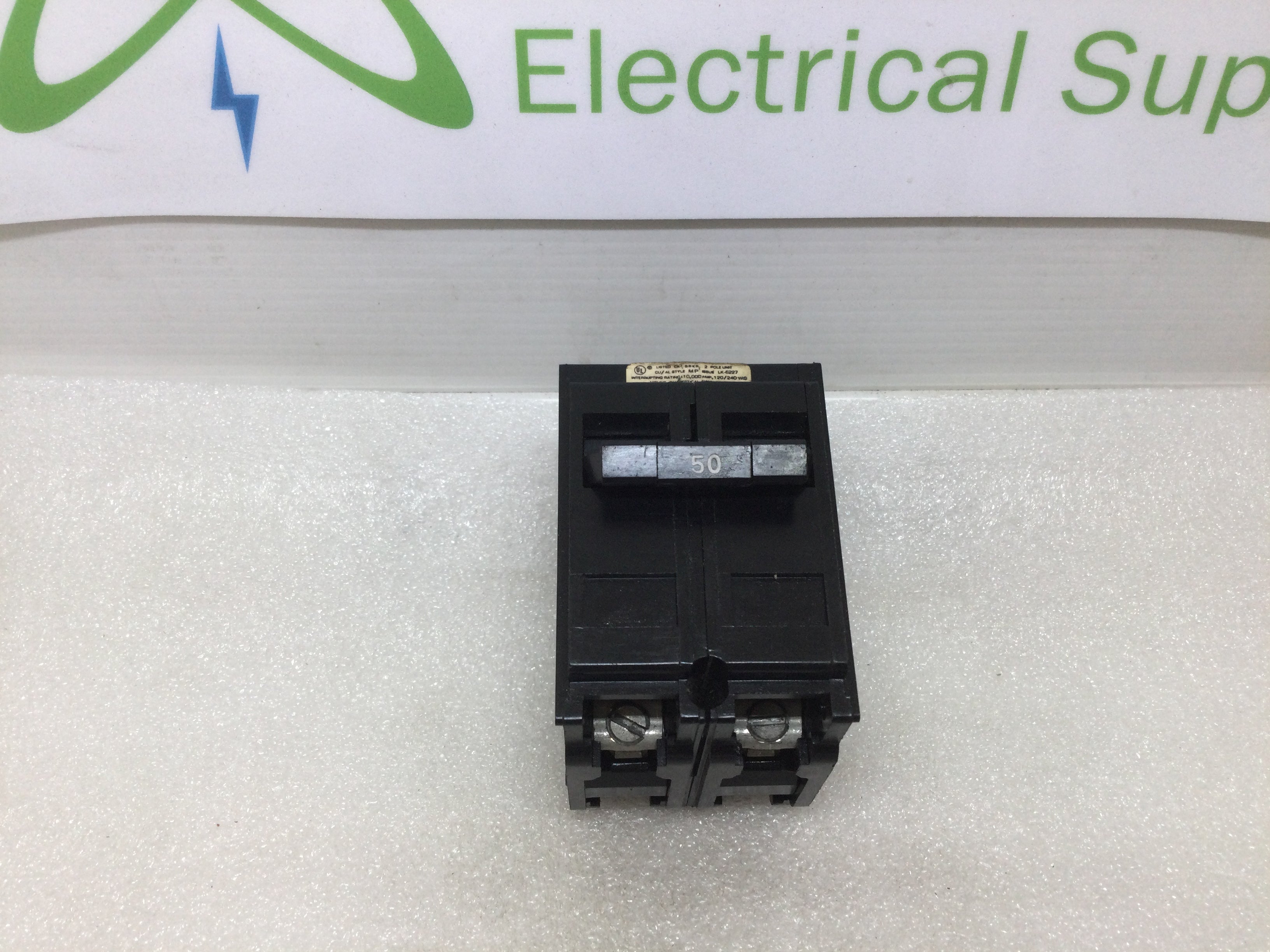 Interruptor de circuito de 2 polos Crouse Hinds MP250 50 amperios - Imagen 9 de 9