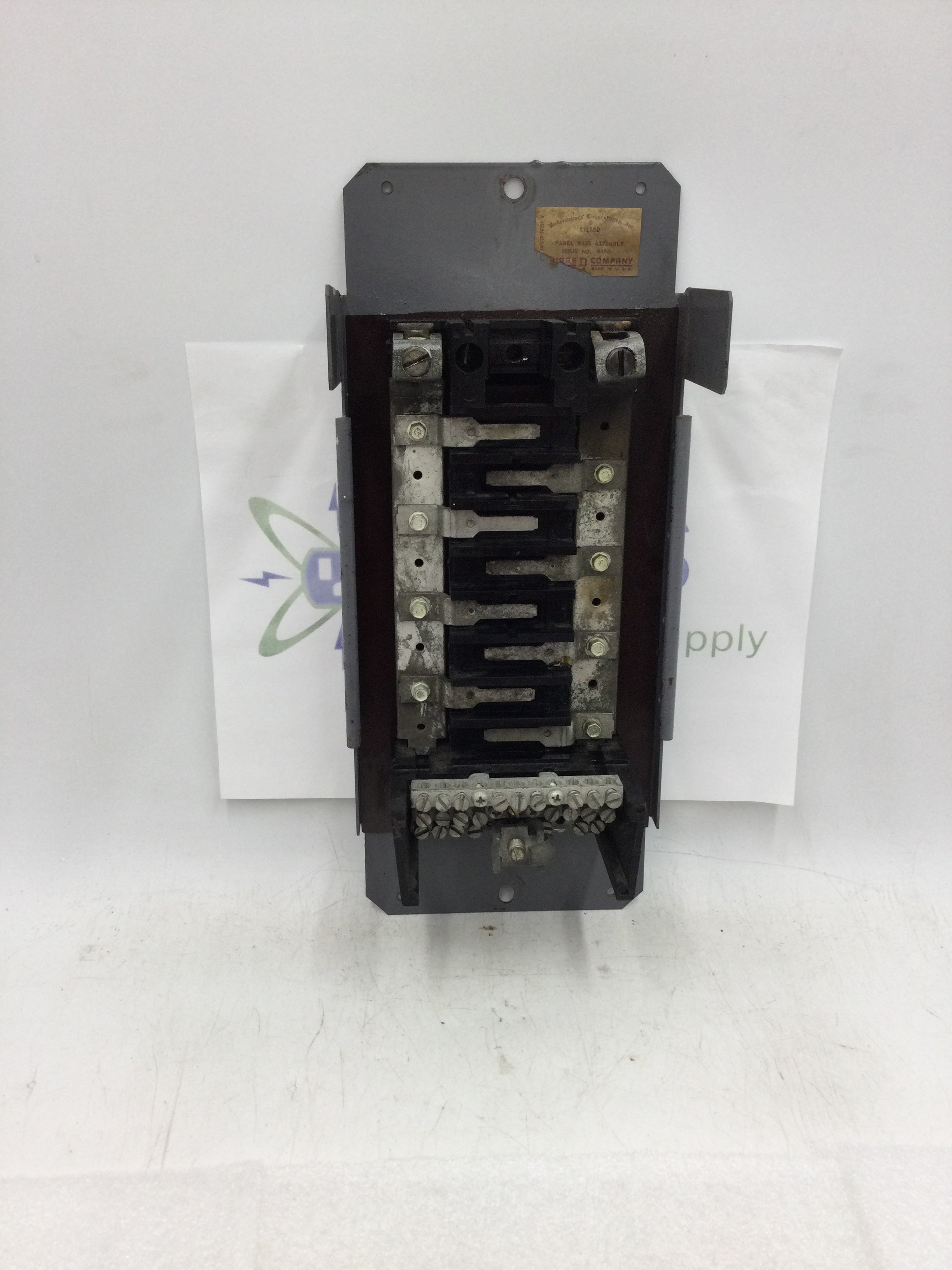 Square D QO Series 8 Space/16 Circuit Load Center Guts Only 6" X 13.5" - Picture 10 of 10