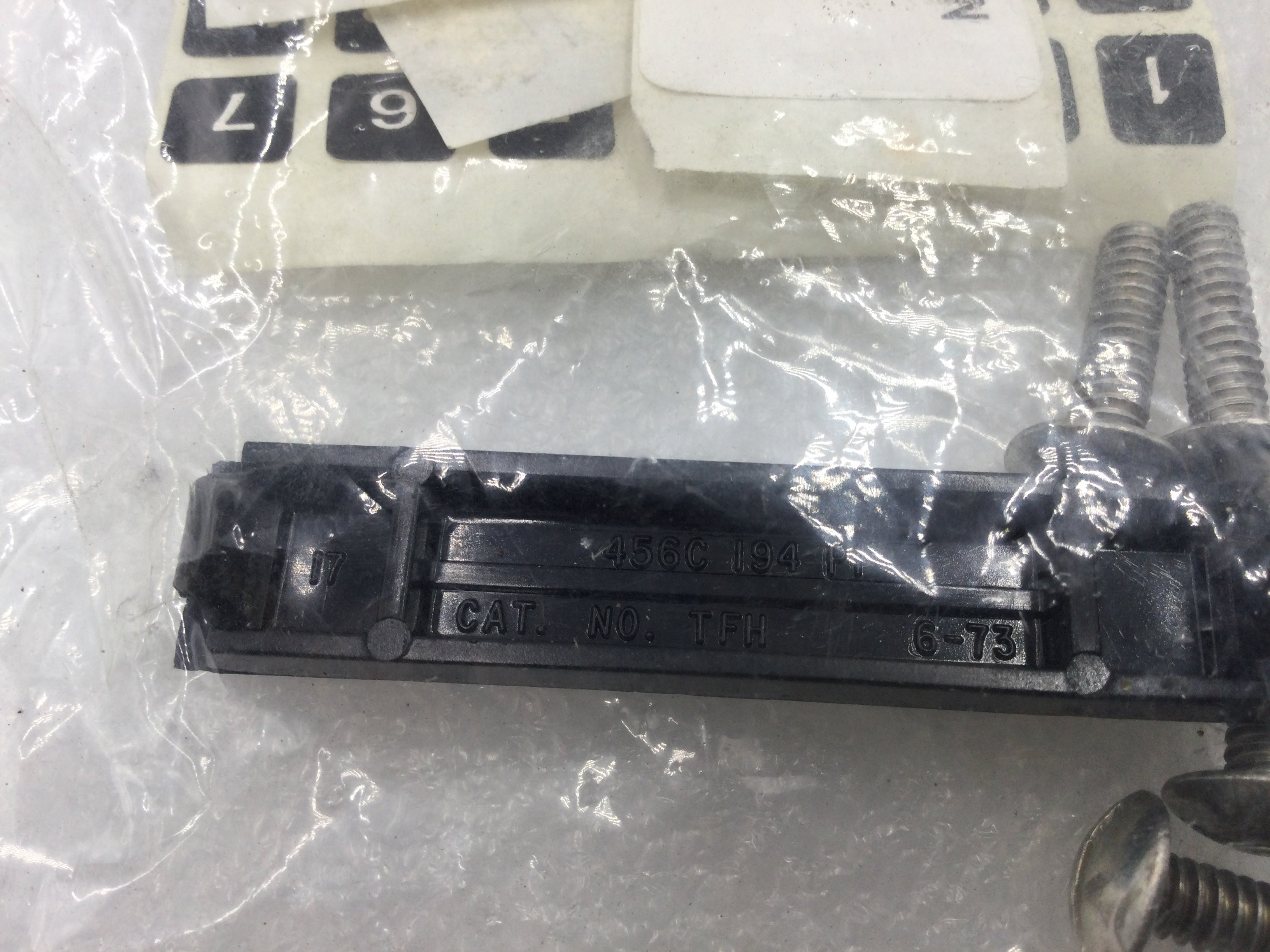 GE/General Electric TFH 456C194PI Circuit Breaker Filler Plate 2 3/8" x 1/2" - Picture 6 of 8