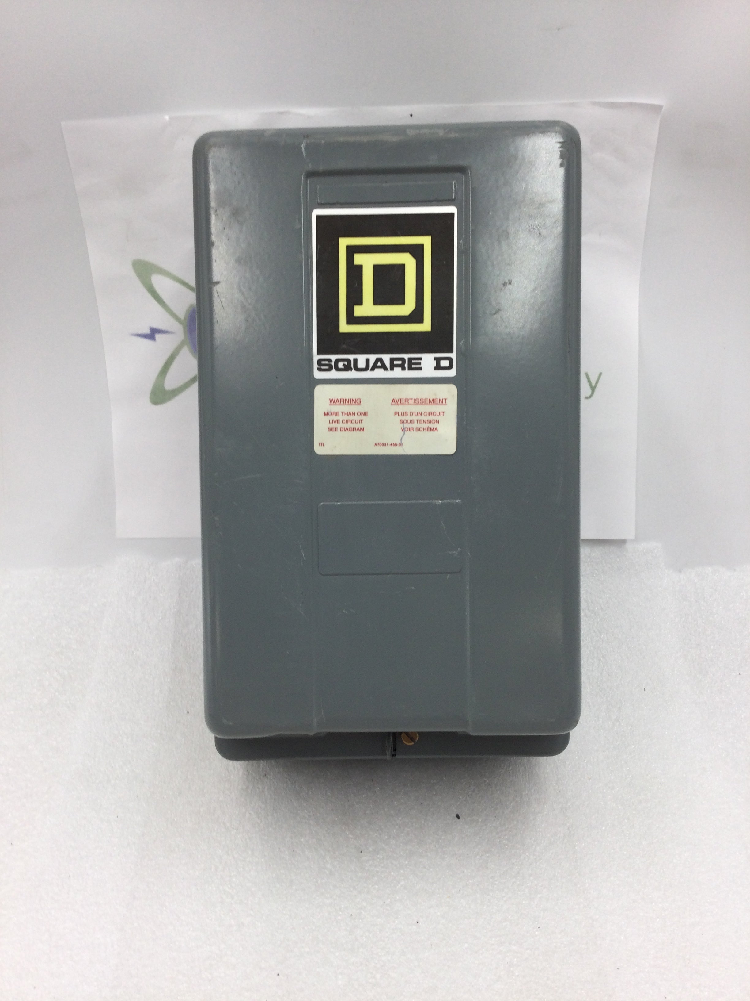 Square D 8903SMG2 Beleuchtungsschütz 30 Amp 277-480V 3-polig Einheit - Bild 9 von 9