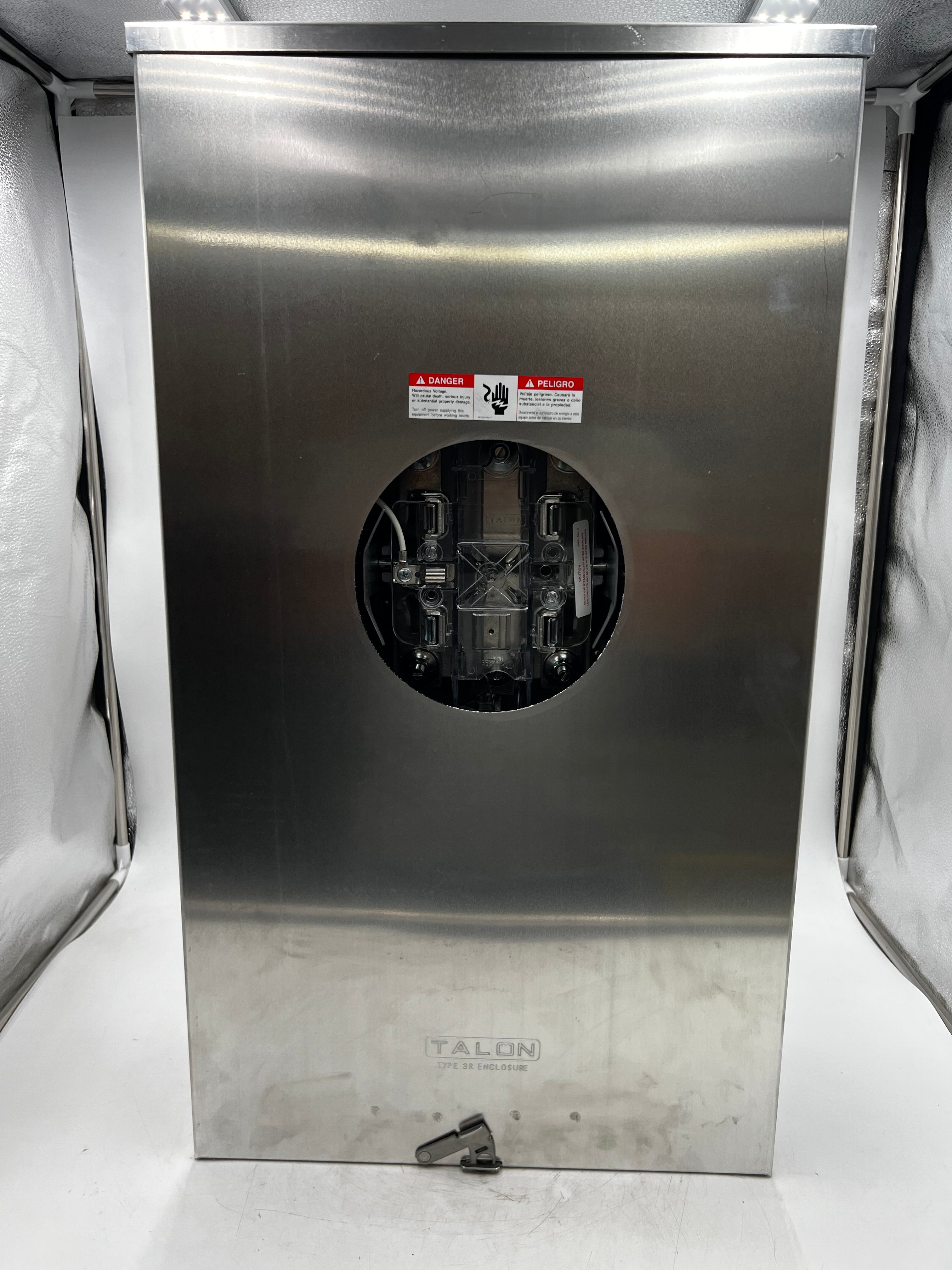 Enchufe medidor tipo anillo Siemens/Talon 400 amperios 120/240v (320A continuo) - Imagen 12 de 13