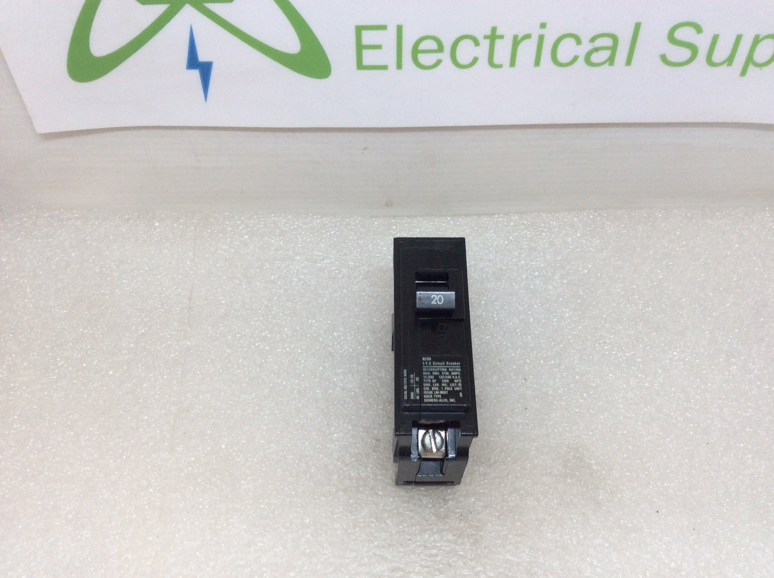 Disyuntor ITE/Siemens/Gould Q120 20 Amp 1 Polo 120/240V Tipo QP - Imagen 16 de 16