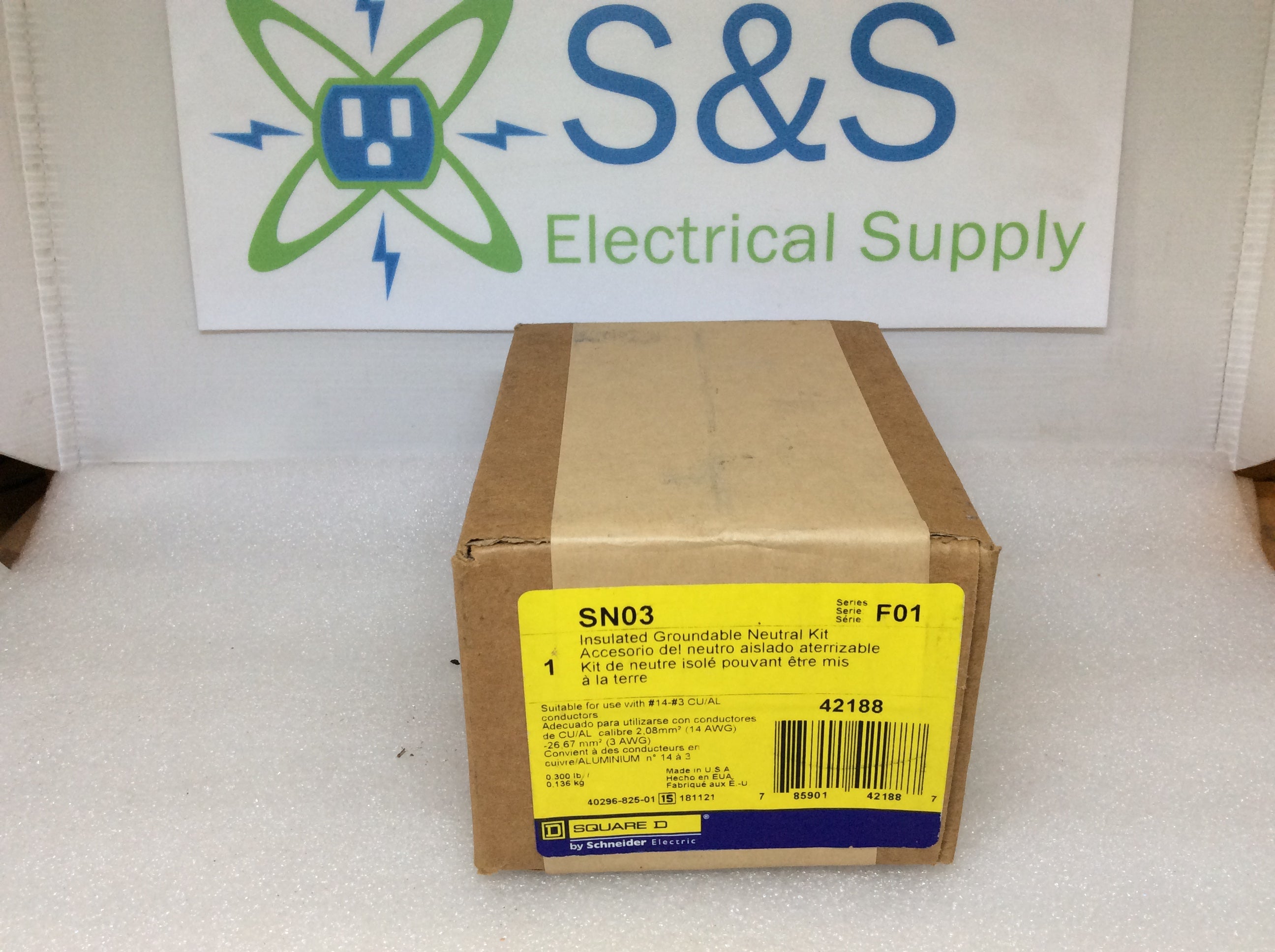 Square D SN03 Insulated Groundable Neutral Kit Series F01 (Please See Variants) - Picture 8 of 9