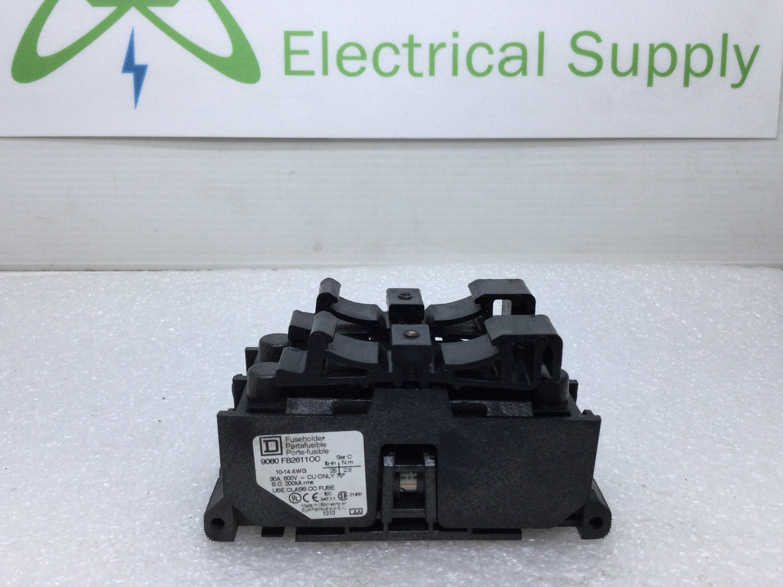 Portafusibles Cuadrado D 9080 FB2611CC 2 Posiciones 30A 600V - Imagen 8 de 9
