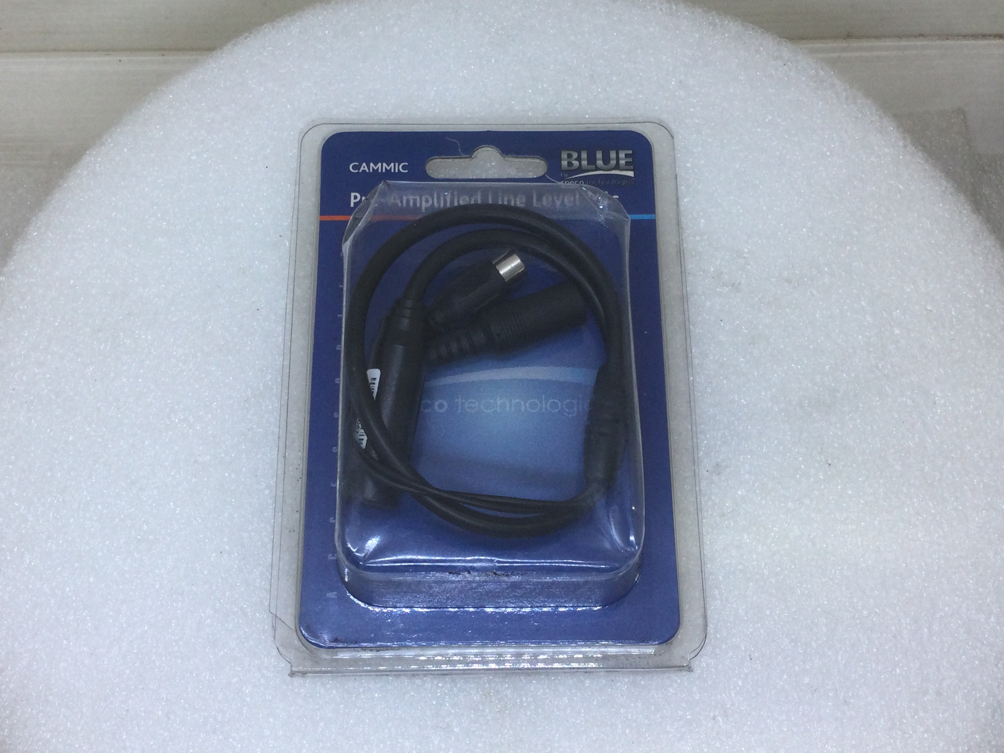 Speco Technologies CAMMIC Pre-Amplified Line Level Microphone w/ 1.5' Cable