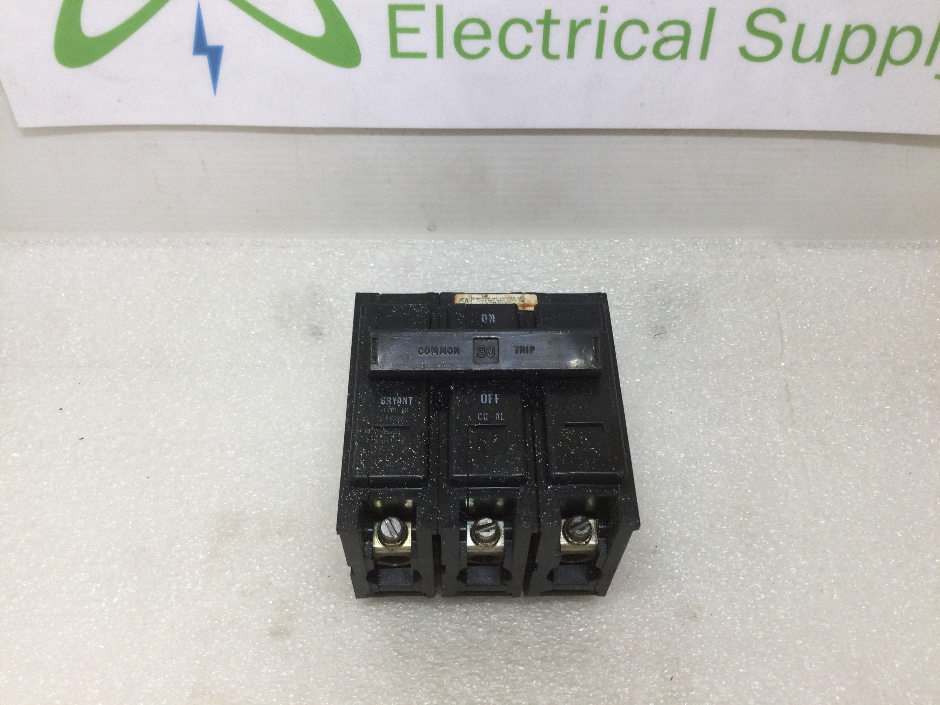 Bryant BR330 3 Pole 30 Amp 240V Plug on Circuit Breaker - Picture 8 of 9
