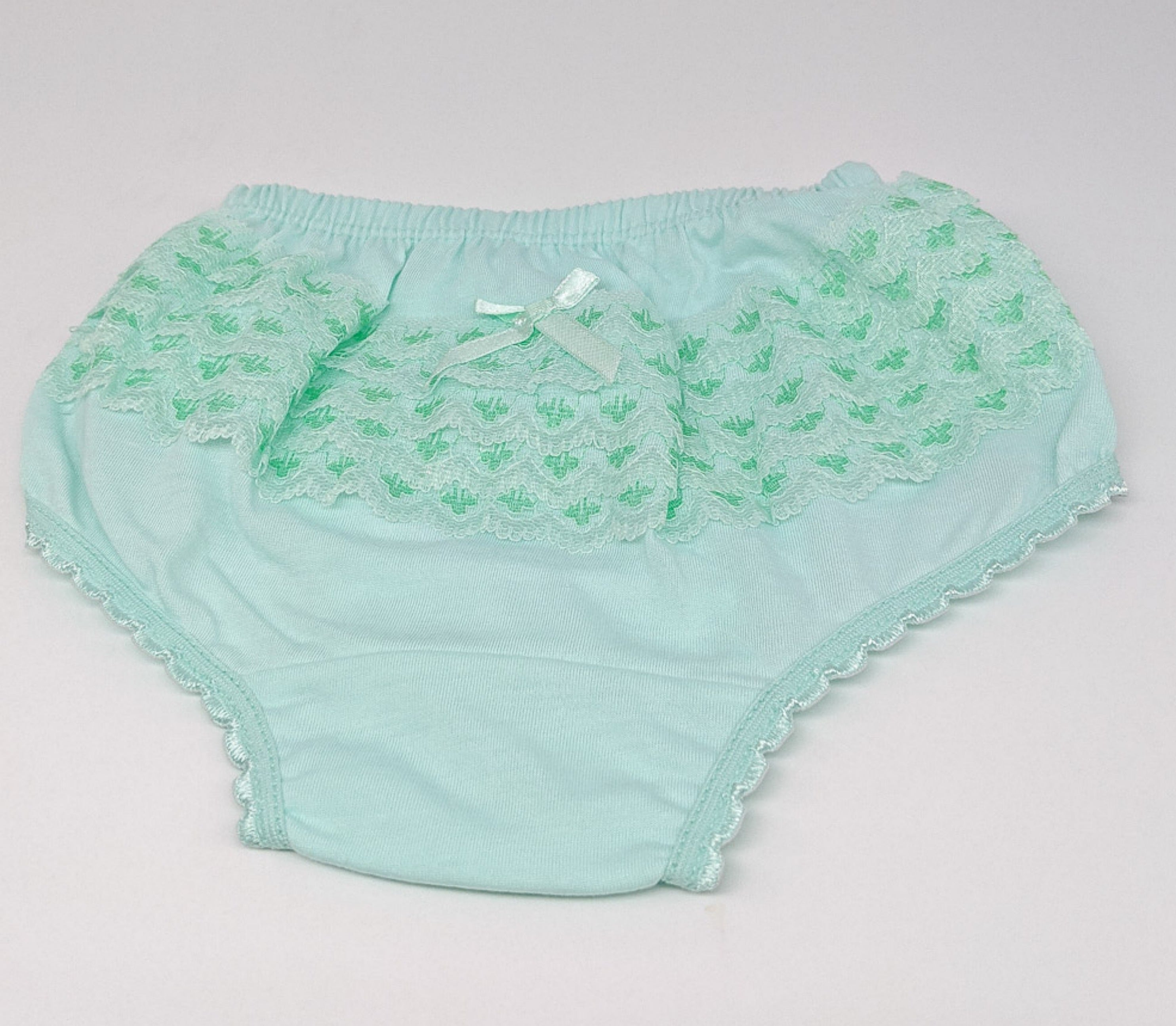 Baby Girl Bloomers Ruffle Panties Toddler Underwear Olan Calzon Bebe (Sizes 1-6) - Picture 2 of 6