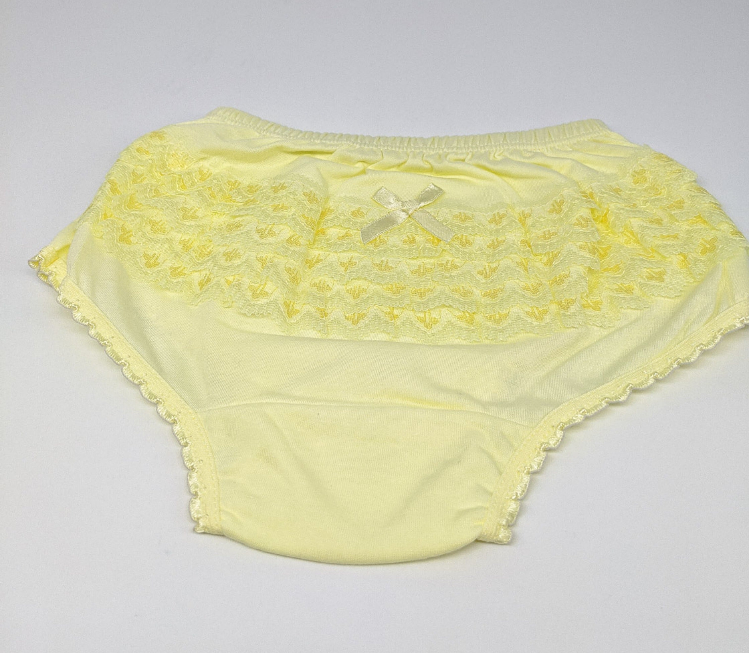 Baby Girl Bloomers Ruffle Panties Toddler Underwear Olan Calzon Bebe (Sizes 1-6) - Picture 5 of 6