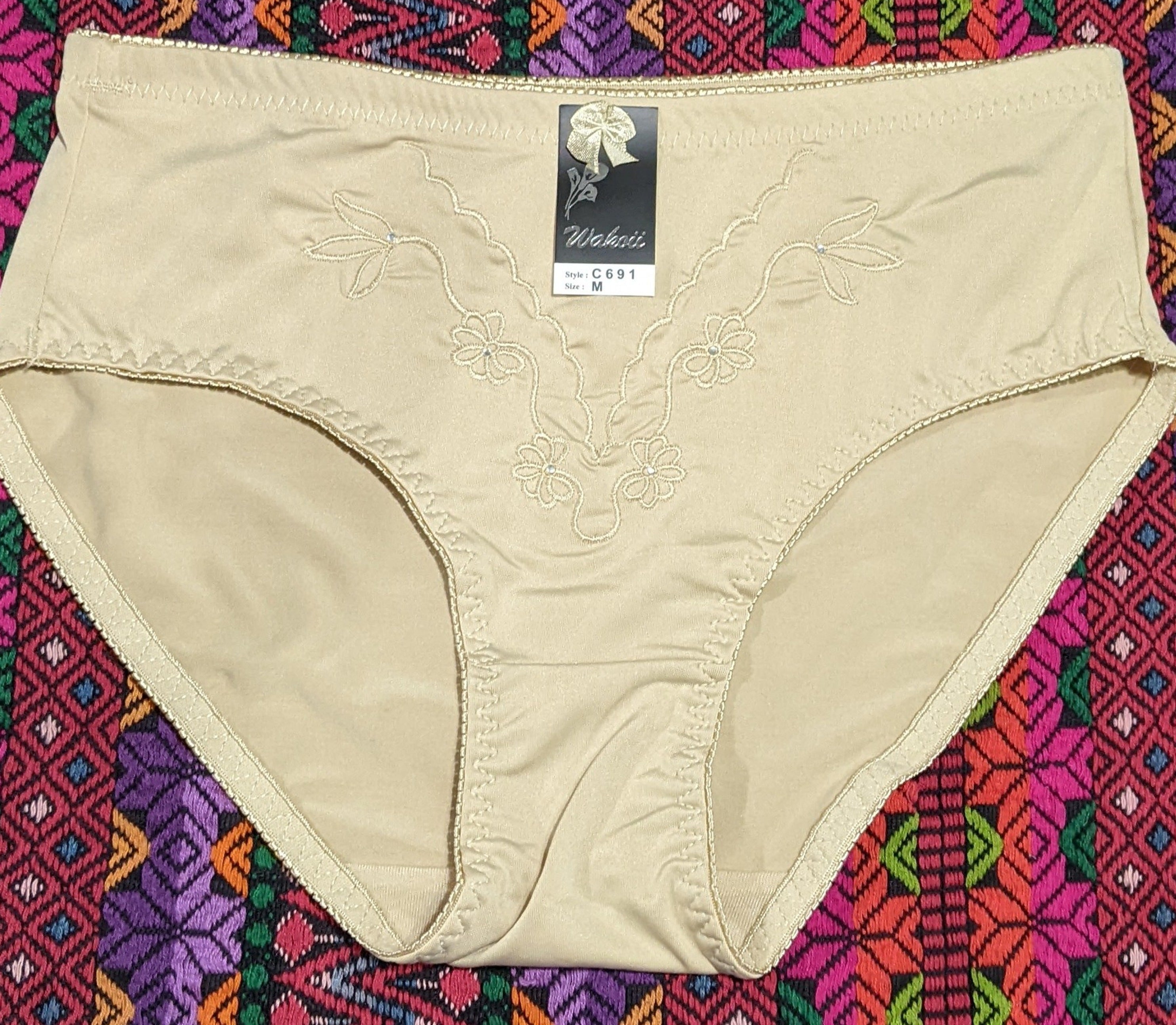 Mujeres Bikini Hipster Bragas Ropa Interior Mediano Ropa Interior Calzoncillos Lencería Talla M - Imagen 3 de 9