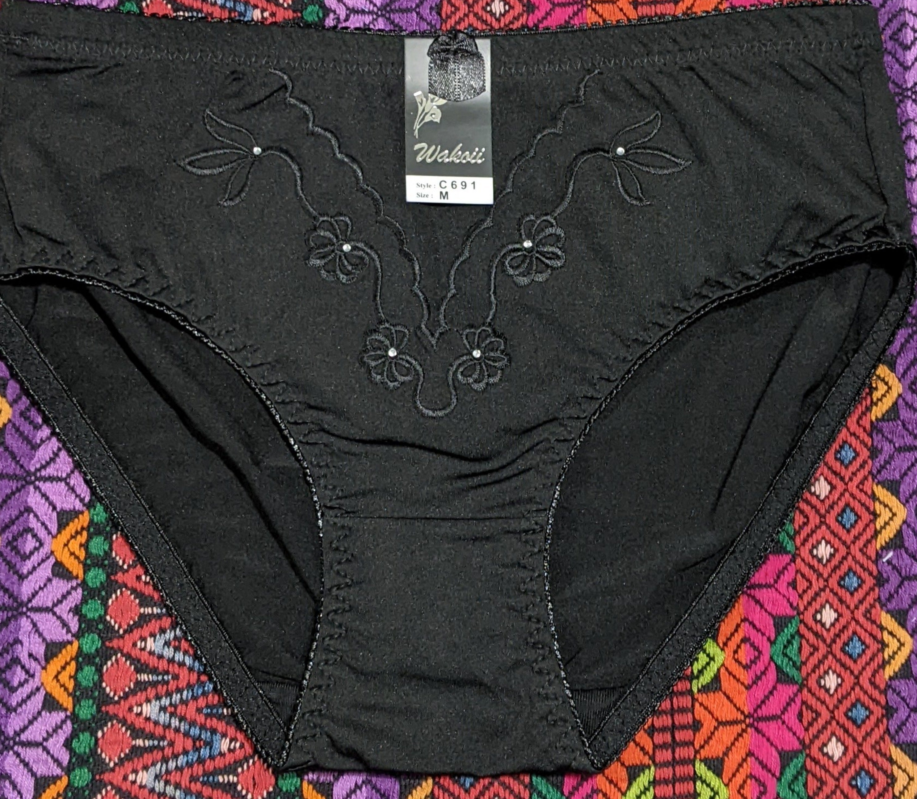 Mujeres Bikini Hipster Bragas Ropa Interior Mediano Ropa Interior Calzoncillos Lencería Talla M - Imagen 6 de 9