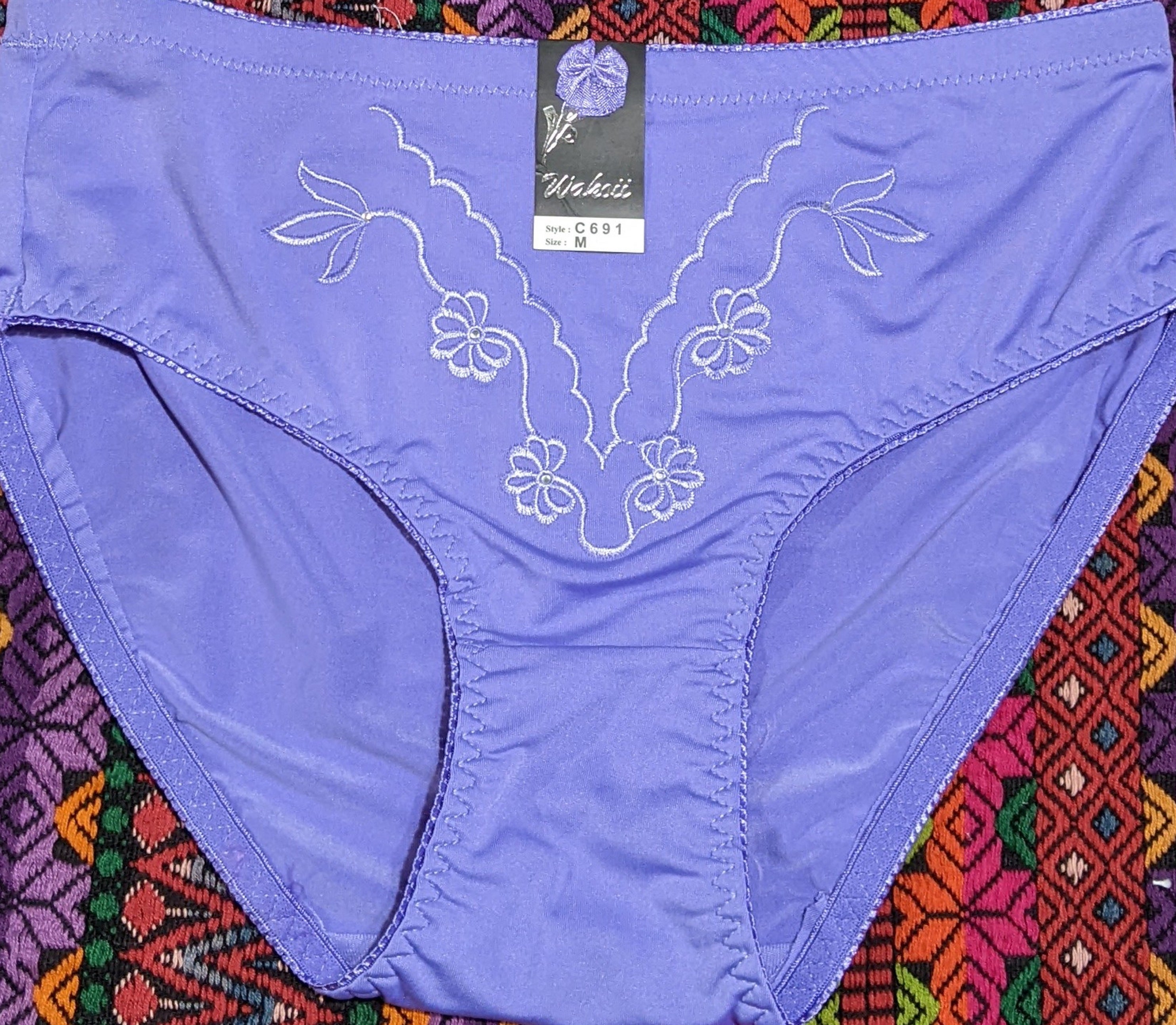 Mujeres Bikini Hipster Bragas Ropa Interior Mediano Ropa Interior Calzoncillos Lencería Talla M - Imagen 7 de 9