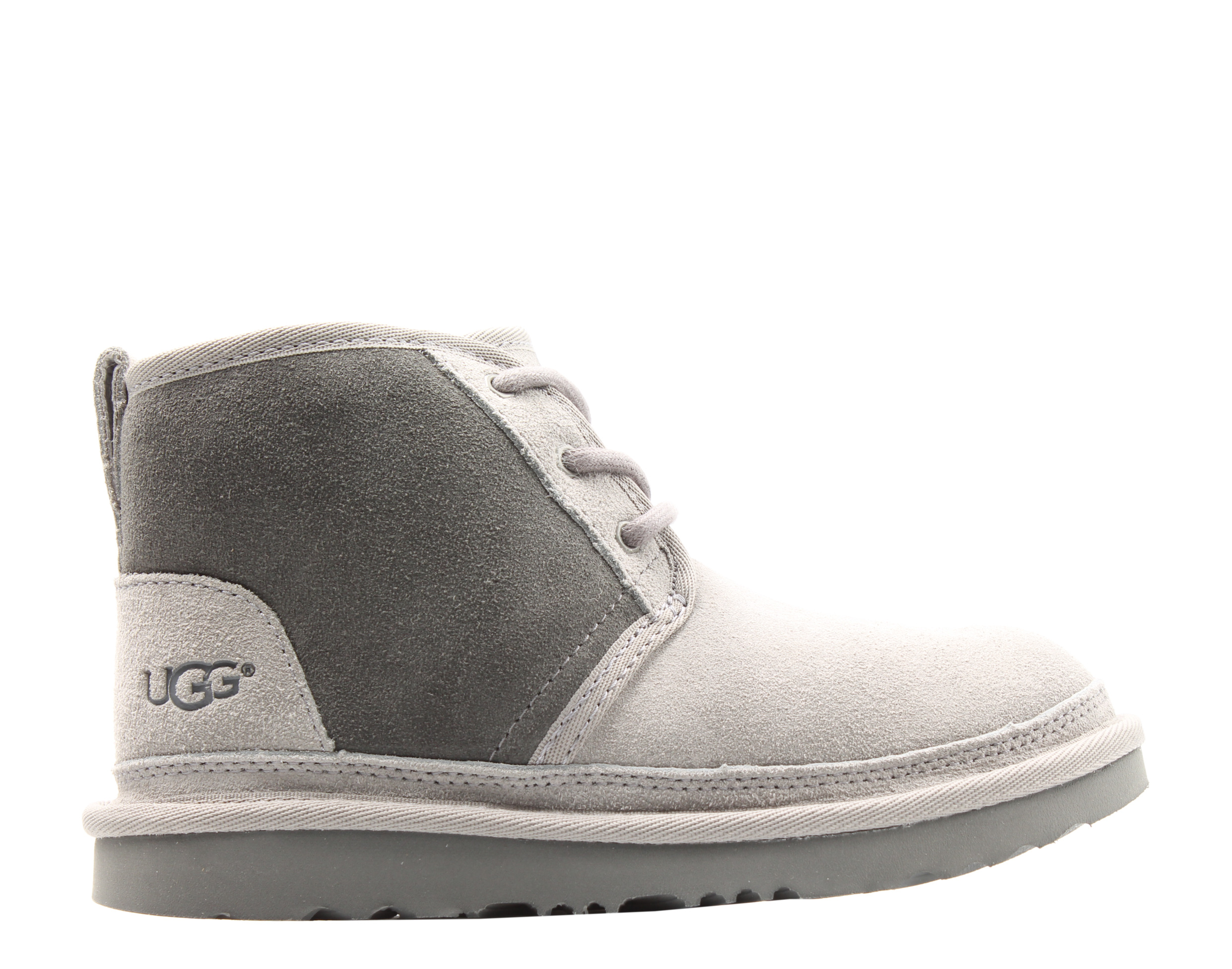 UGG Australia Neumel II Charcoal Grey Kids Chukka Boots 1017320K