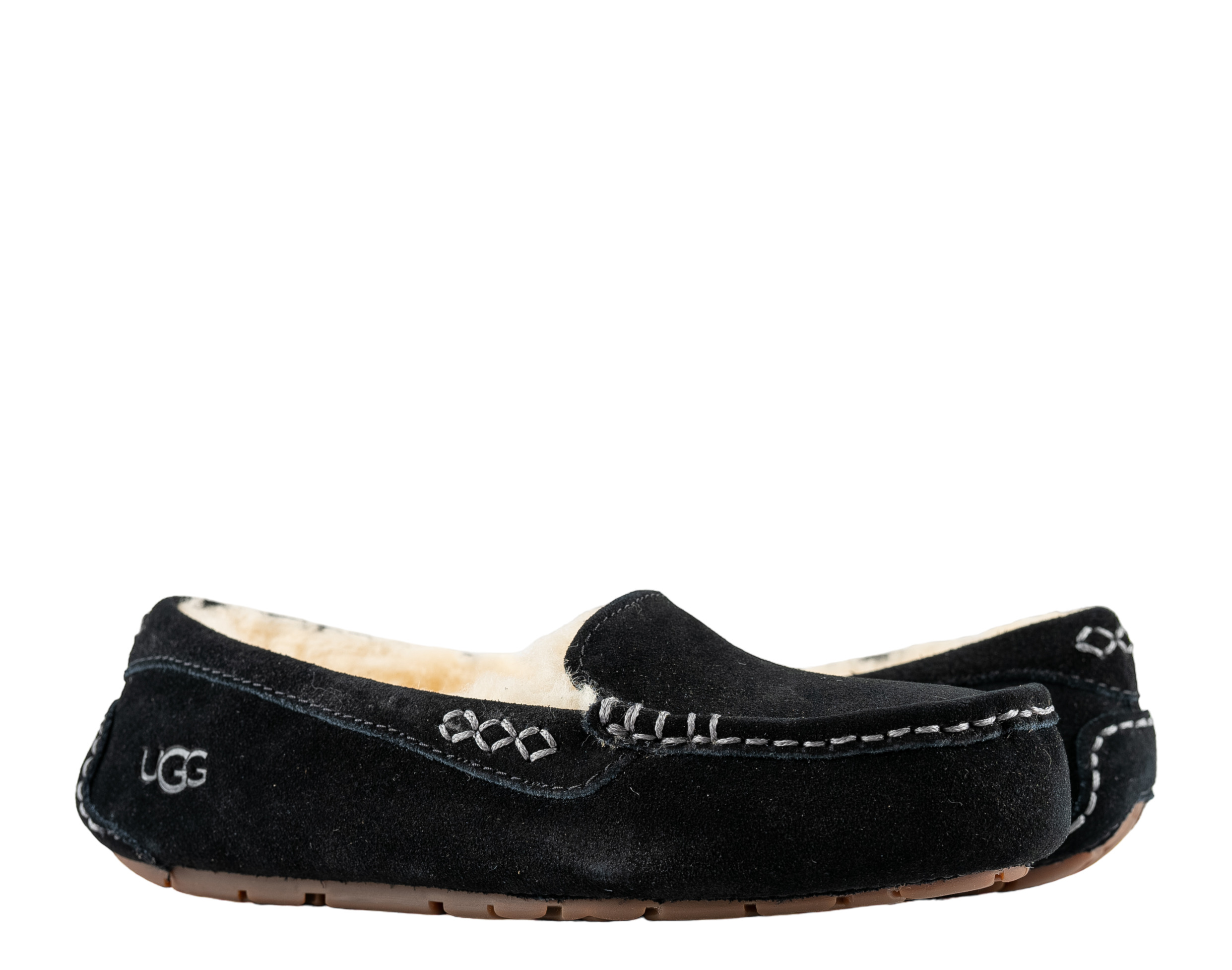 UGG Australia Ansley Moccasin Black Women's Slippers 1106878-BLK