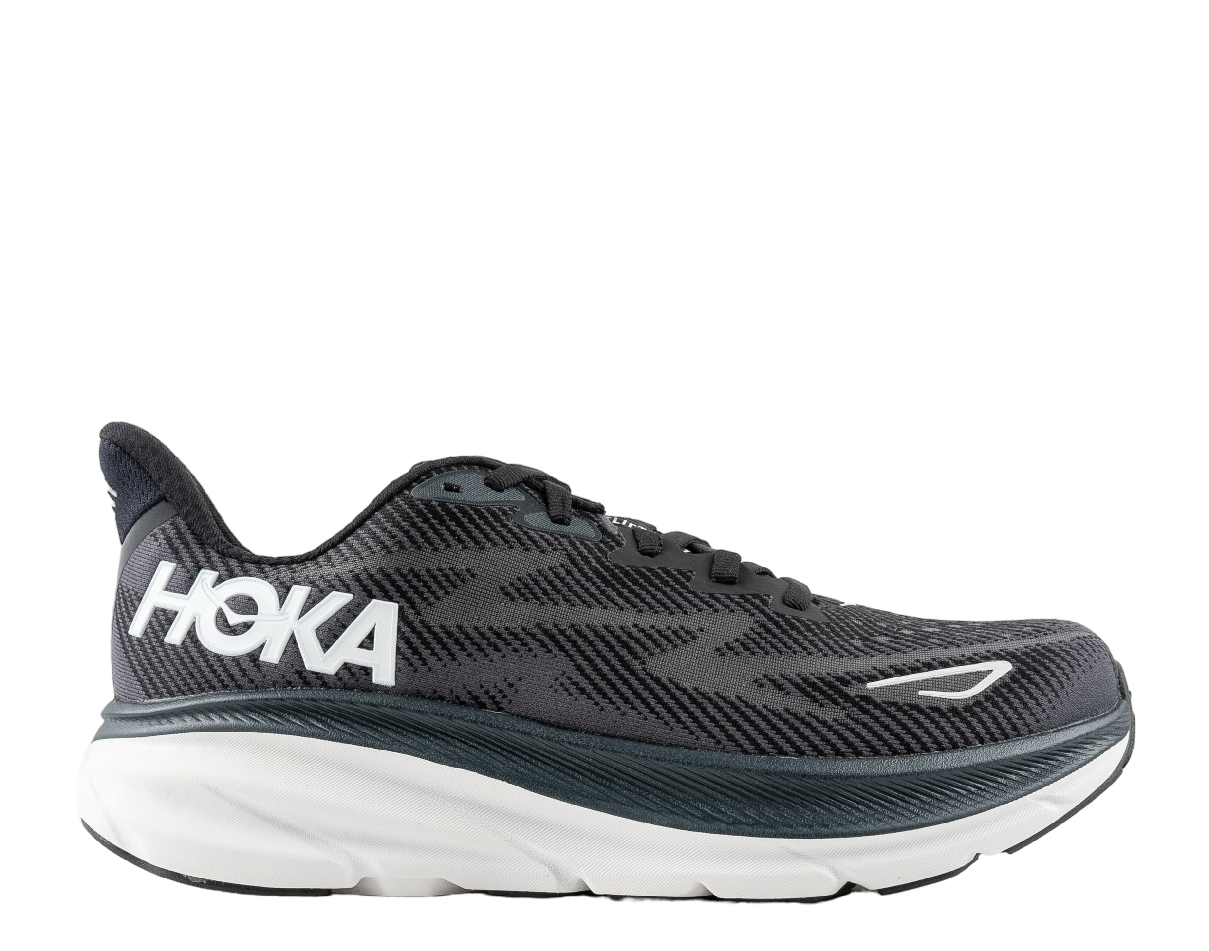 Hoka Clifton 9 Black/White Men