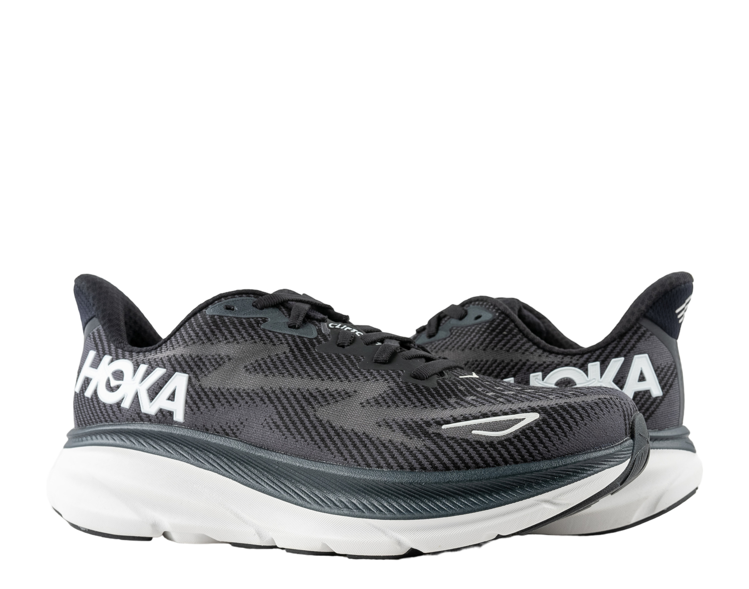 Hoka Clifton 9 Black/White Men