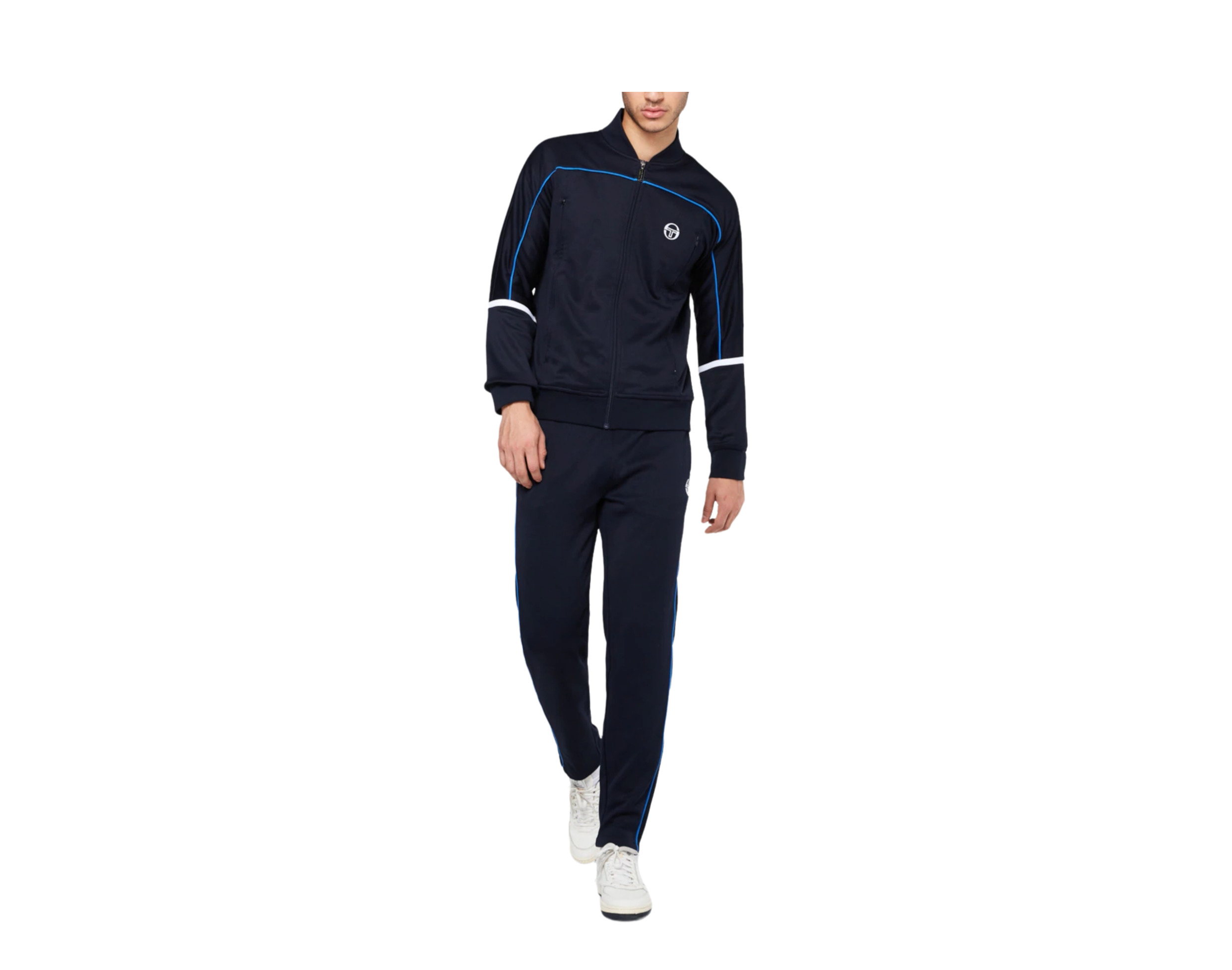 Sergio Tacchini Amiscora Archivio Navy/Blue/White Track Jacket UKS2216183-269 - Picture 11 of 12