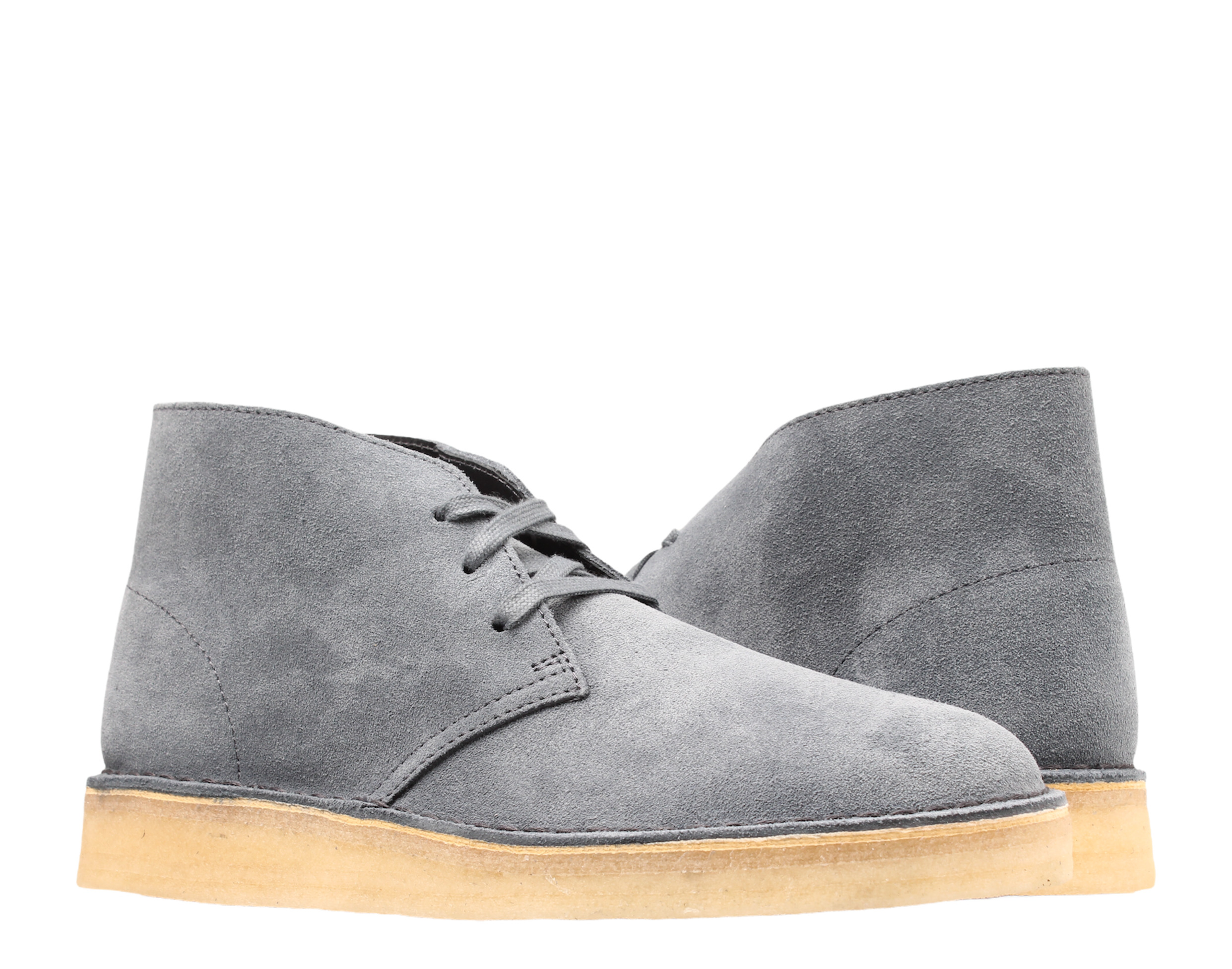 Clarks Originals Desert Coal Blue Suede Men's Chukka Boots