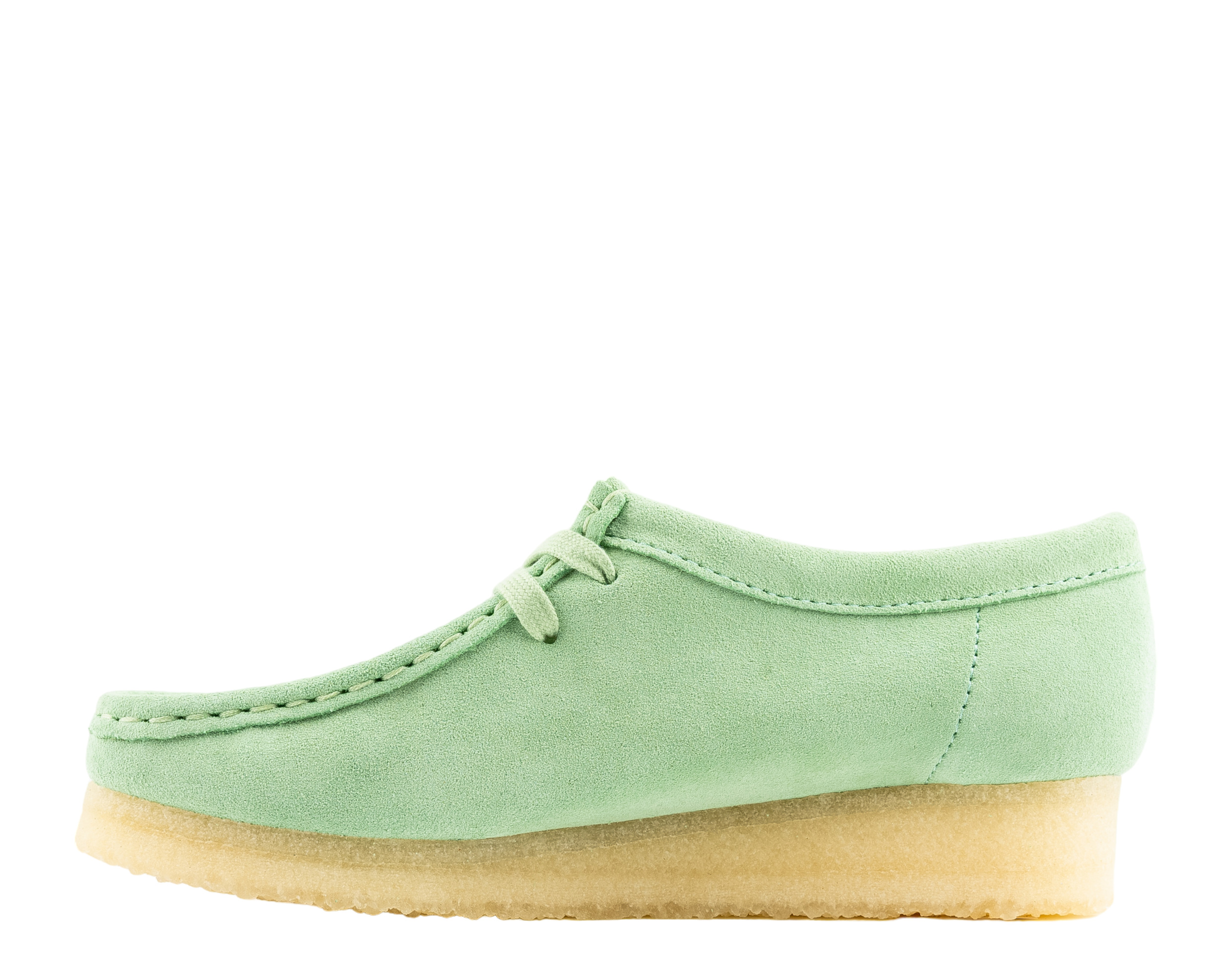 Clarks Originals Wallabee Pine Green Women's Casual Shoes 26169919 - Picture 11 of 16