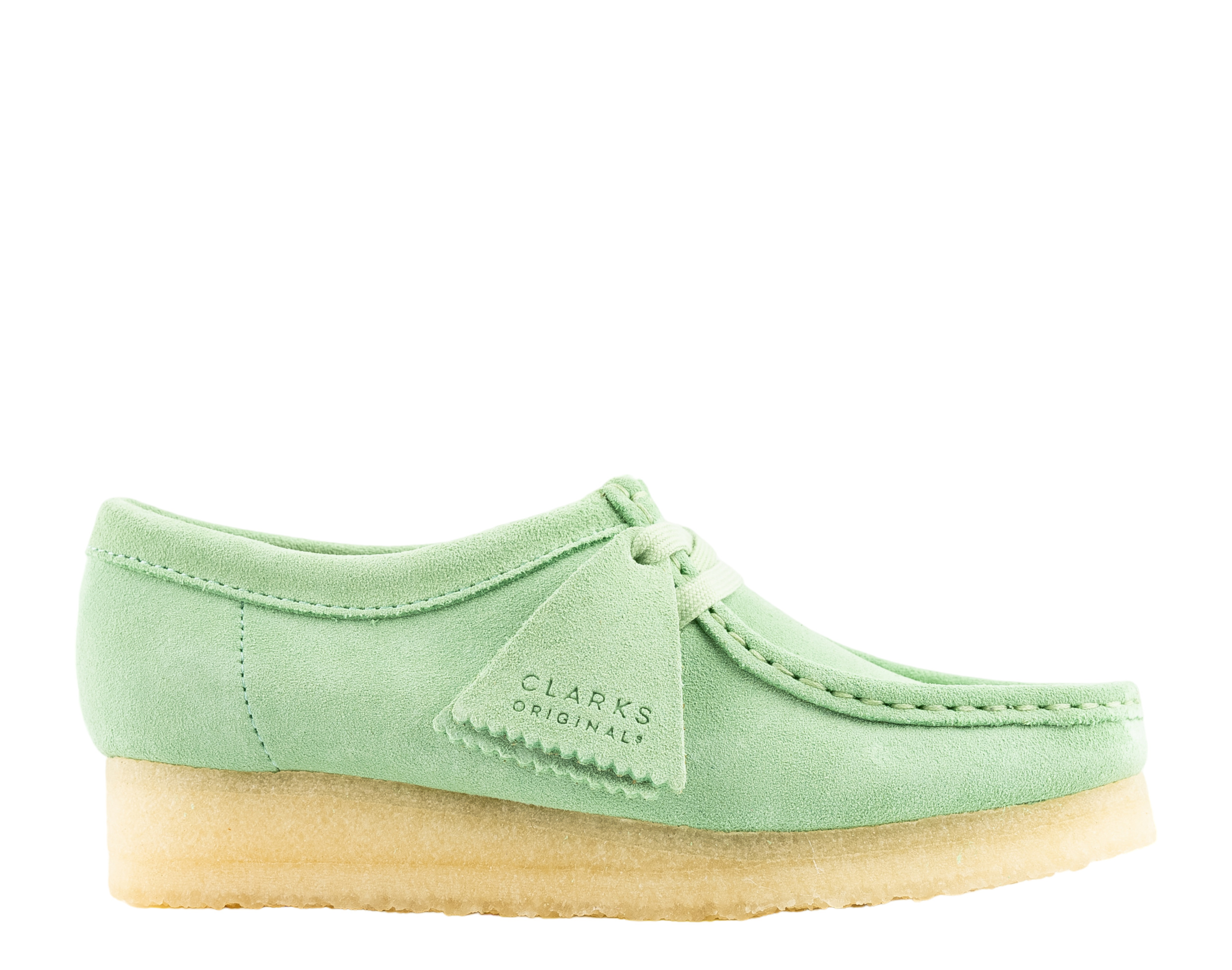 Clarks Originals Wallabee Pine Green Women's Casual Shoes 26169919 - Picture 10 of 16