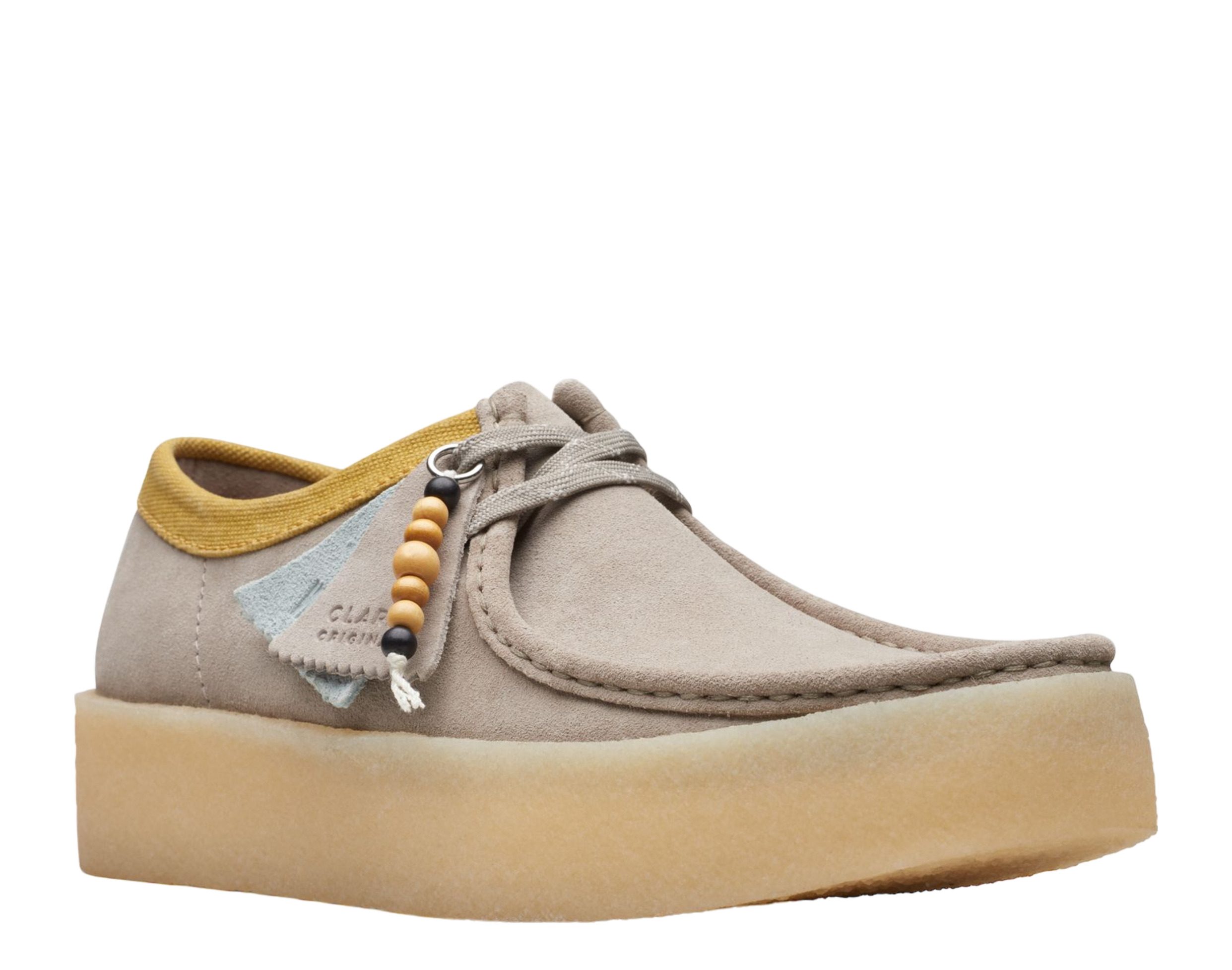 Clarks Originals Wallabee Cup Stone Suede Men display picture 3