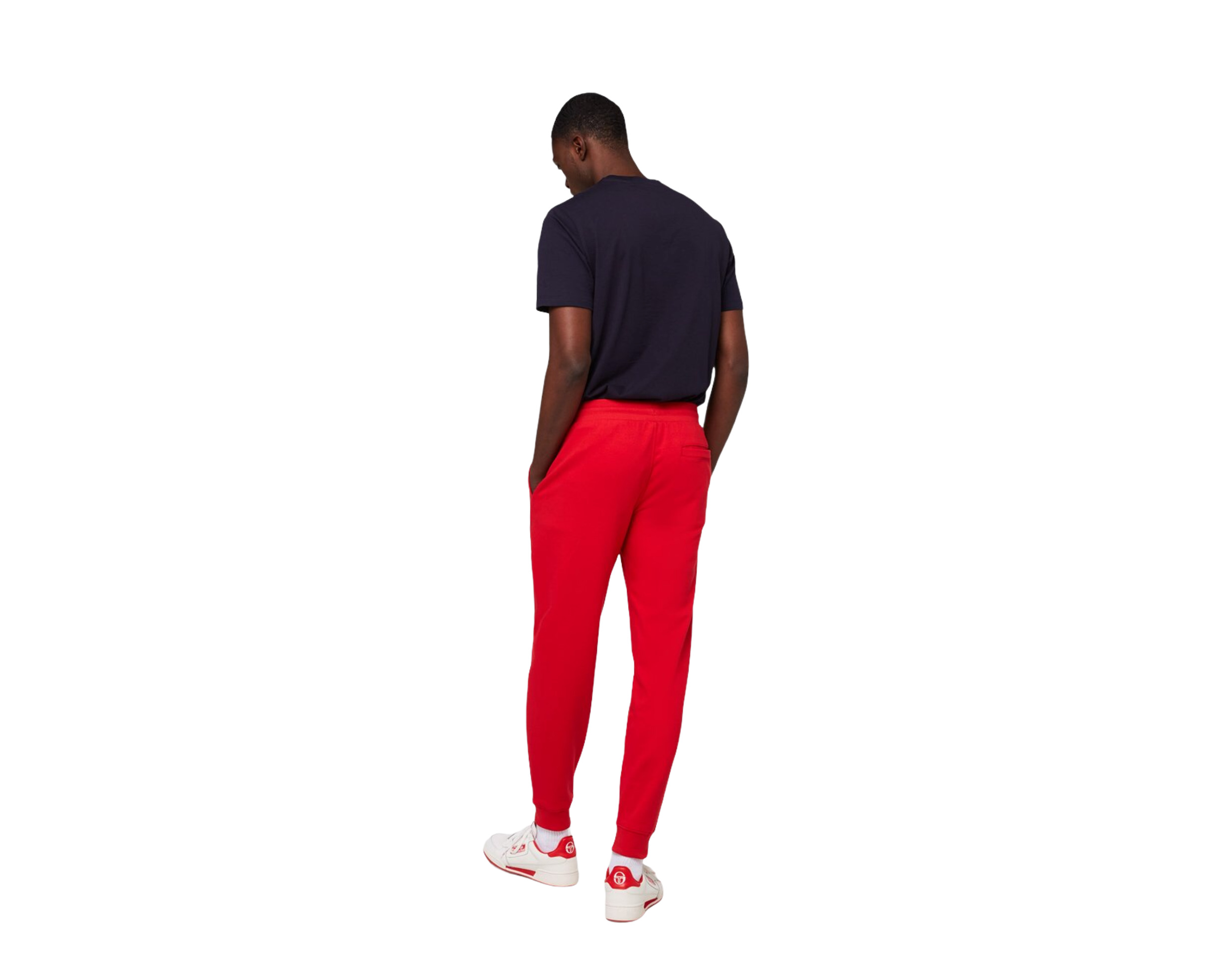 Sergio Tacchini Essential High Risk Red Sweatpants STF21M50177-633 - Picture 12 of 12