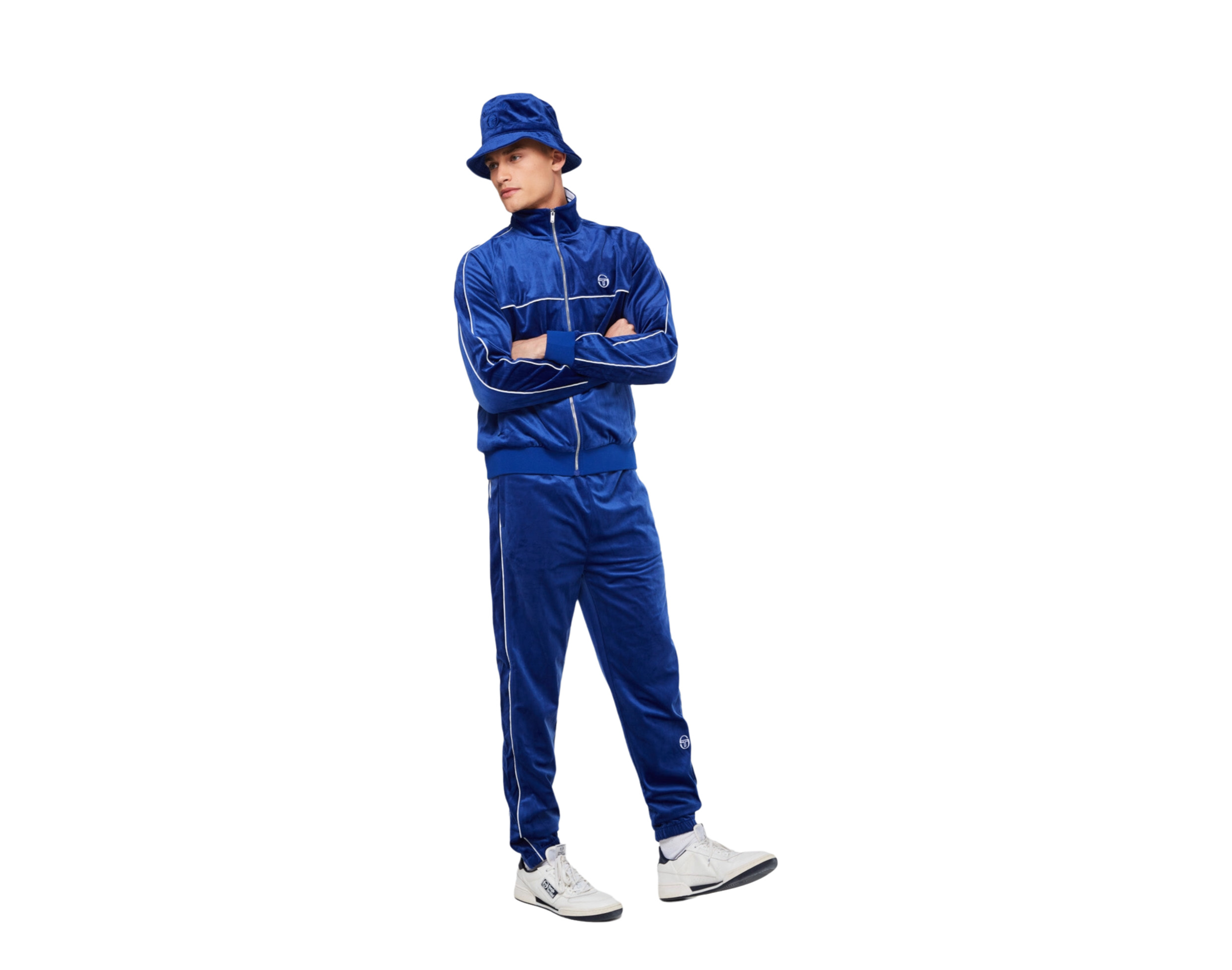 Sergio Tacchini Sovana Mazarine Blue Men's Bucket Hat STS22X50213