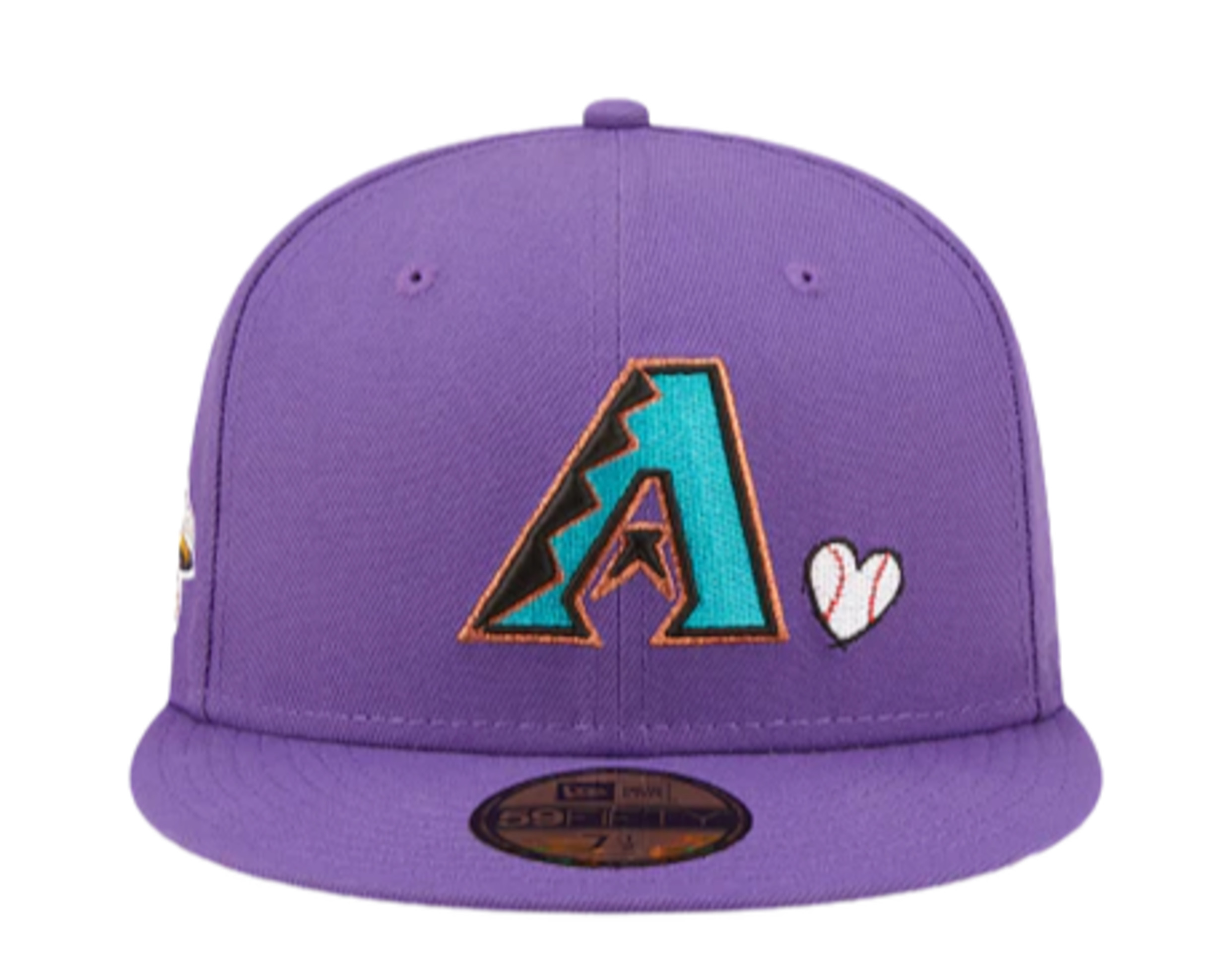 New Era Arizona Diamondbacks Team Heart 59FIFTY Fitted 60243666 - Purple 2001 - Bild 9 von 14