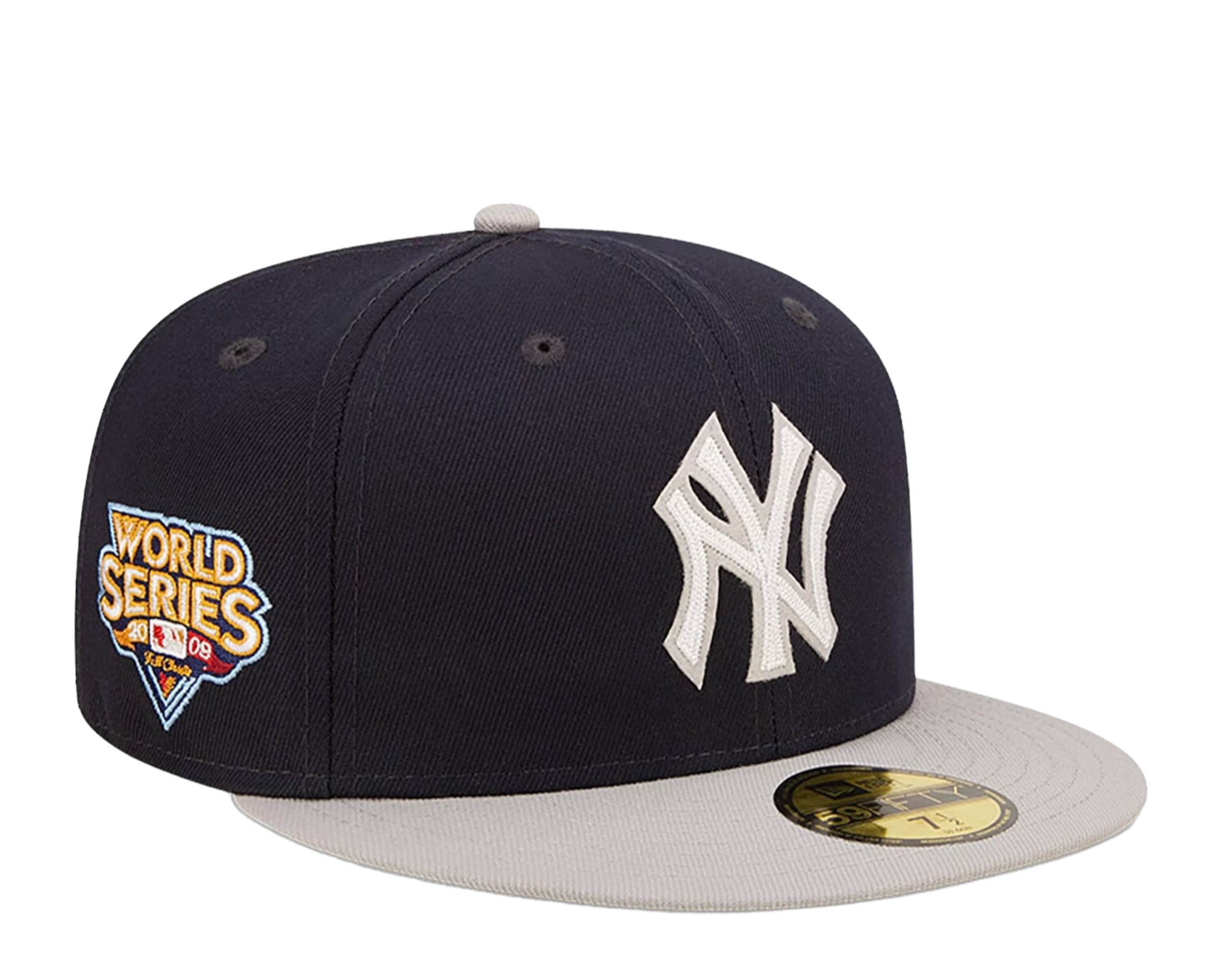 New Era New York Yankees Letterman 59FIFTY Passkappe 60296432 - marineblau/grau - Bild 8 von 14