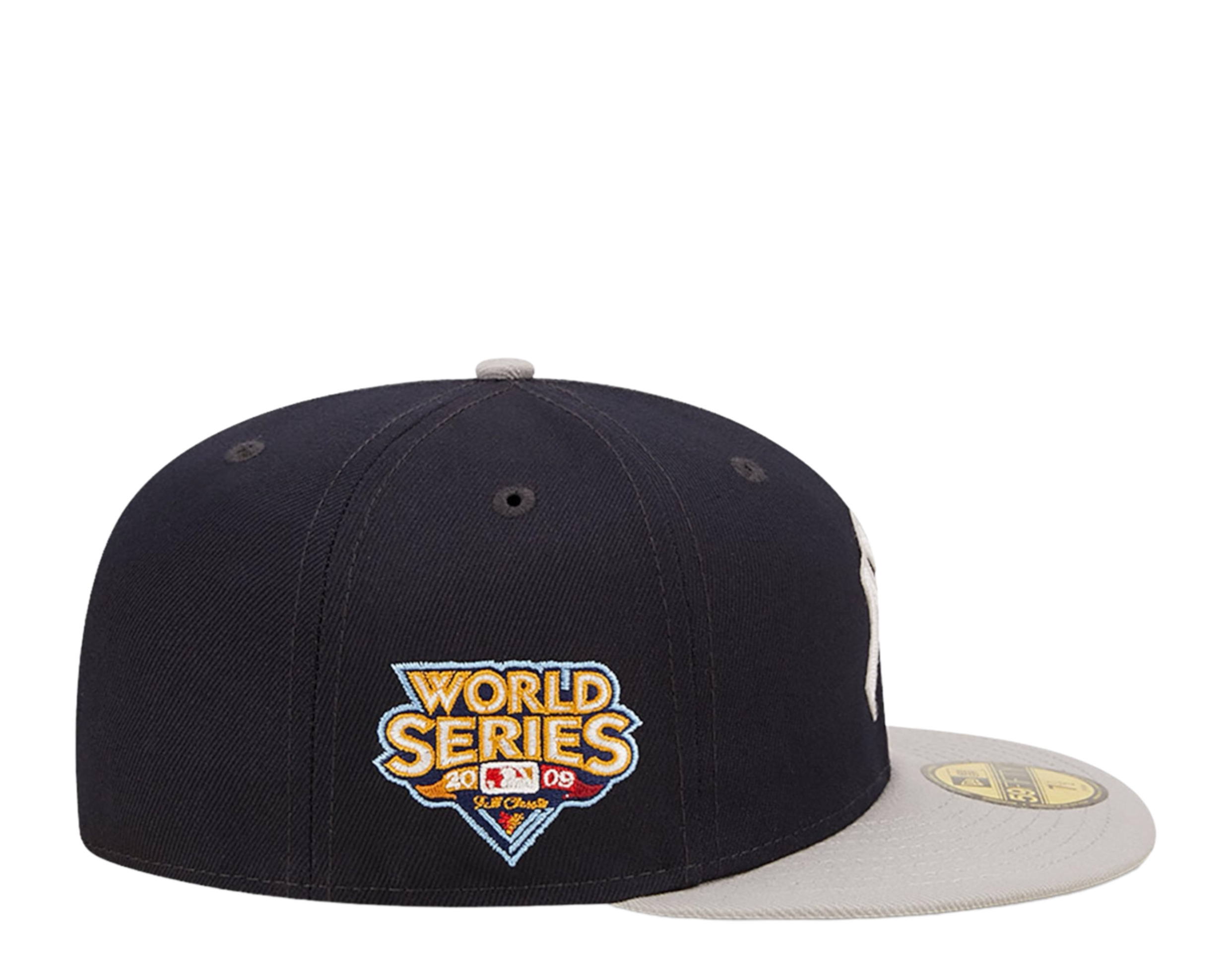 New Era New York Yankees Letterman 59FIFTY Passkappe 60296432 - marineblau/grau - Bild 11 von 14