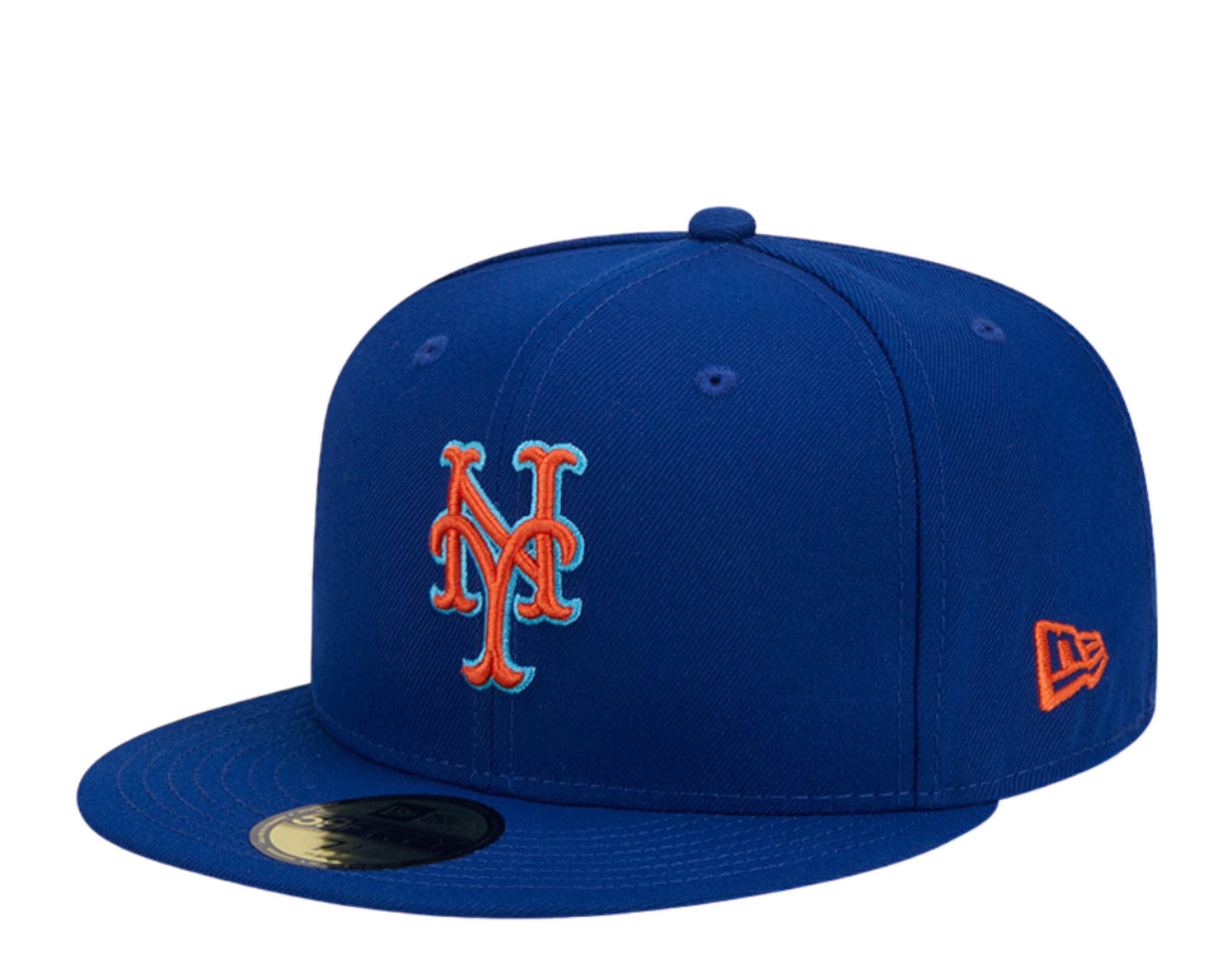 New Era New York Mets Father's Day 2023 59FIFTY Fitted 60355727 Blue/Teal UV - Picture 10 of 14