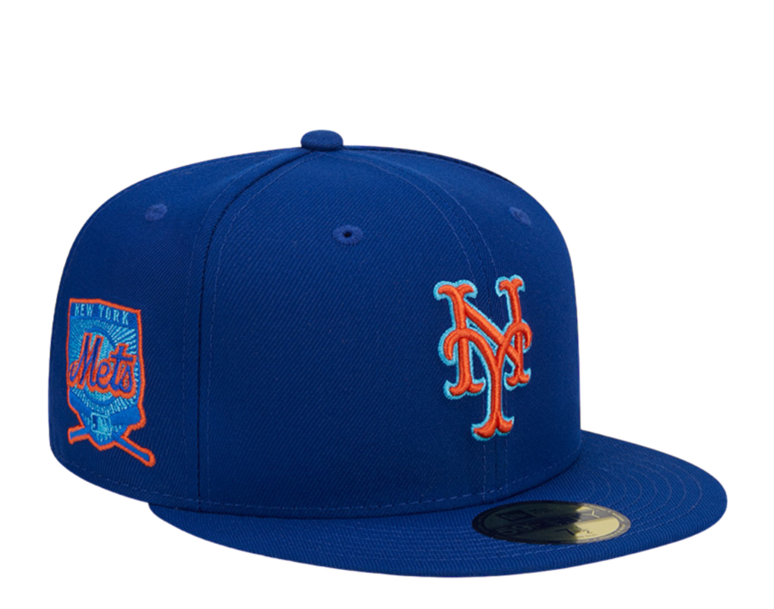 New Era New York Mets Father's Day 2023 59FIFTY Fitted 60355727 Blue/Teal UV - Picture 8 of 14