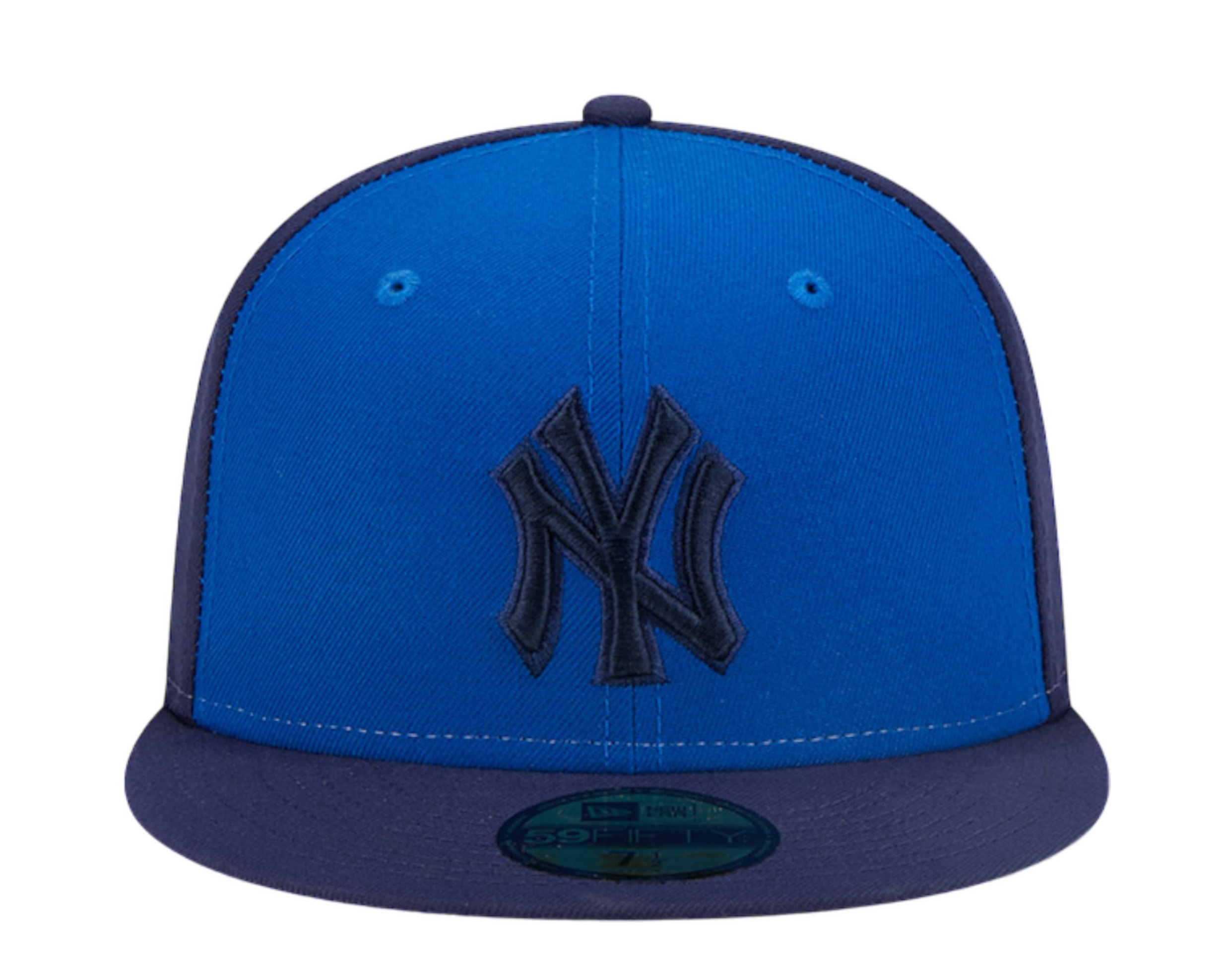New Era New York Yankees Tri-Tone Team 59FIFTY Fitted 60355910 Blau - Bild 9 von 14