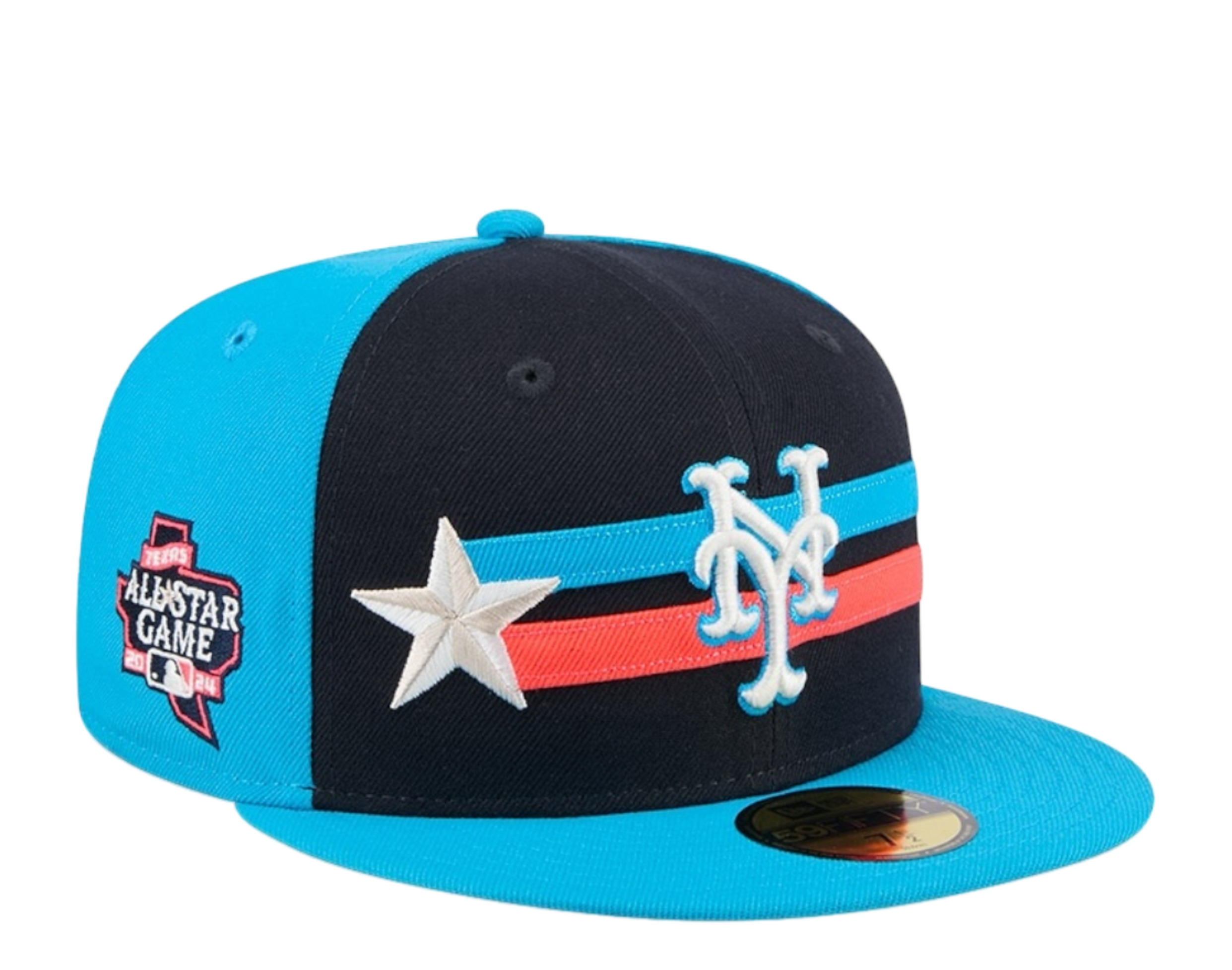 New Era 59Fifty MLB New York Mets PTR 2024 All Star Game Fitted 