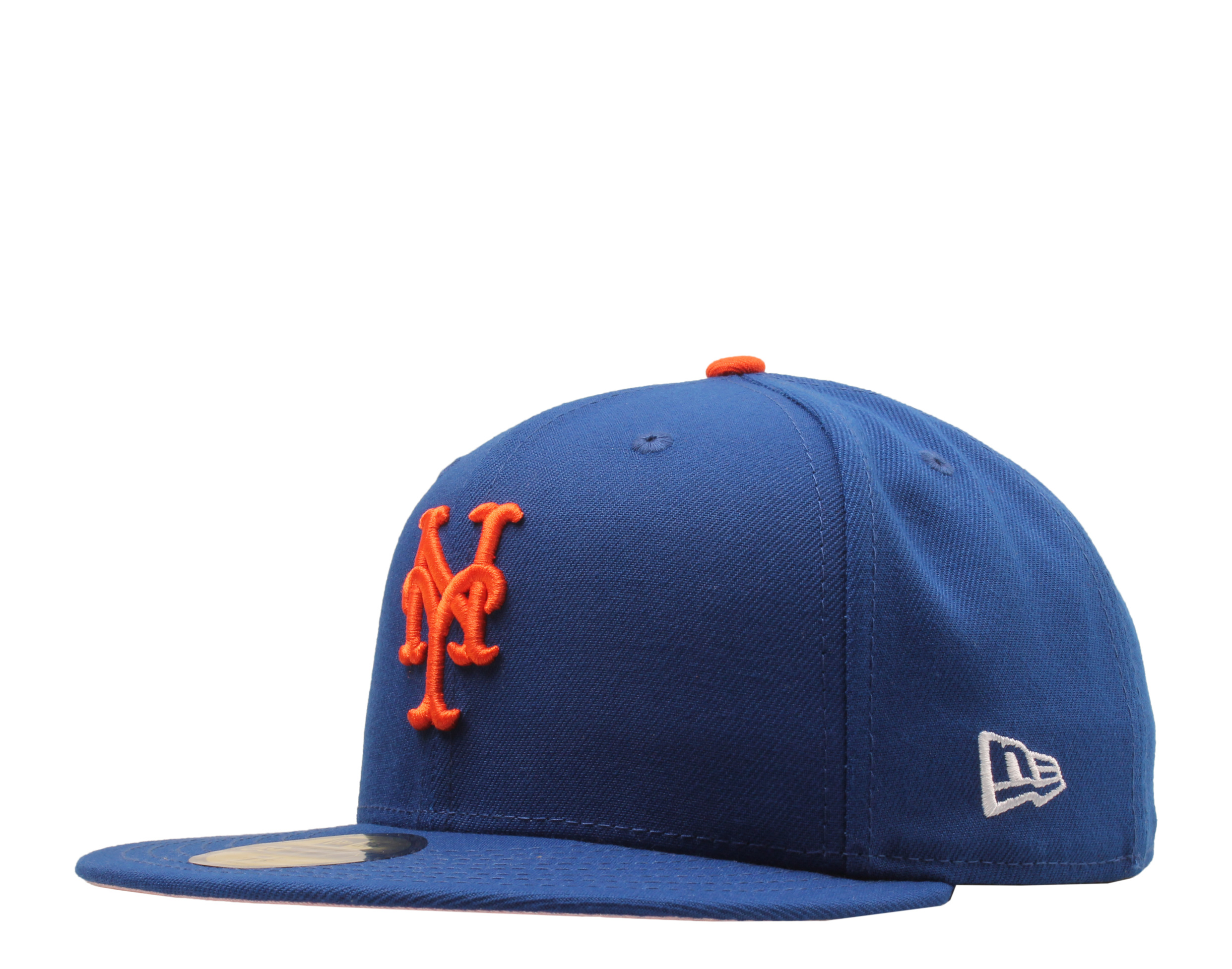 New Era 59Fifty MLB NY Mets 2000 U-Bahn-Serie passend mit rosa Unterteil - Bild 10 von 12