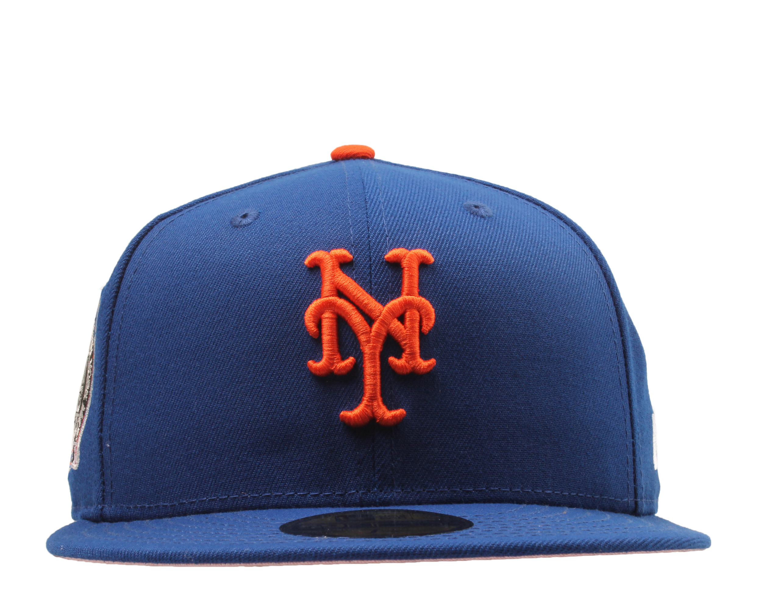 New Era 59Fifty MLB NY Mets 2000 U-Bahn-Serie passend mit rosa Unterteil - Bild 11 von 12