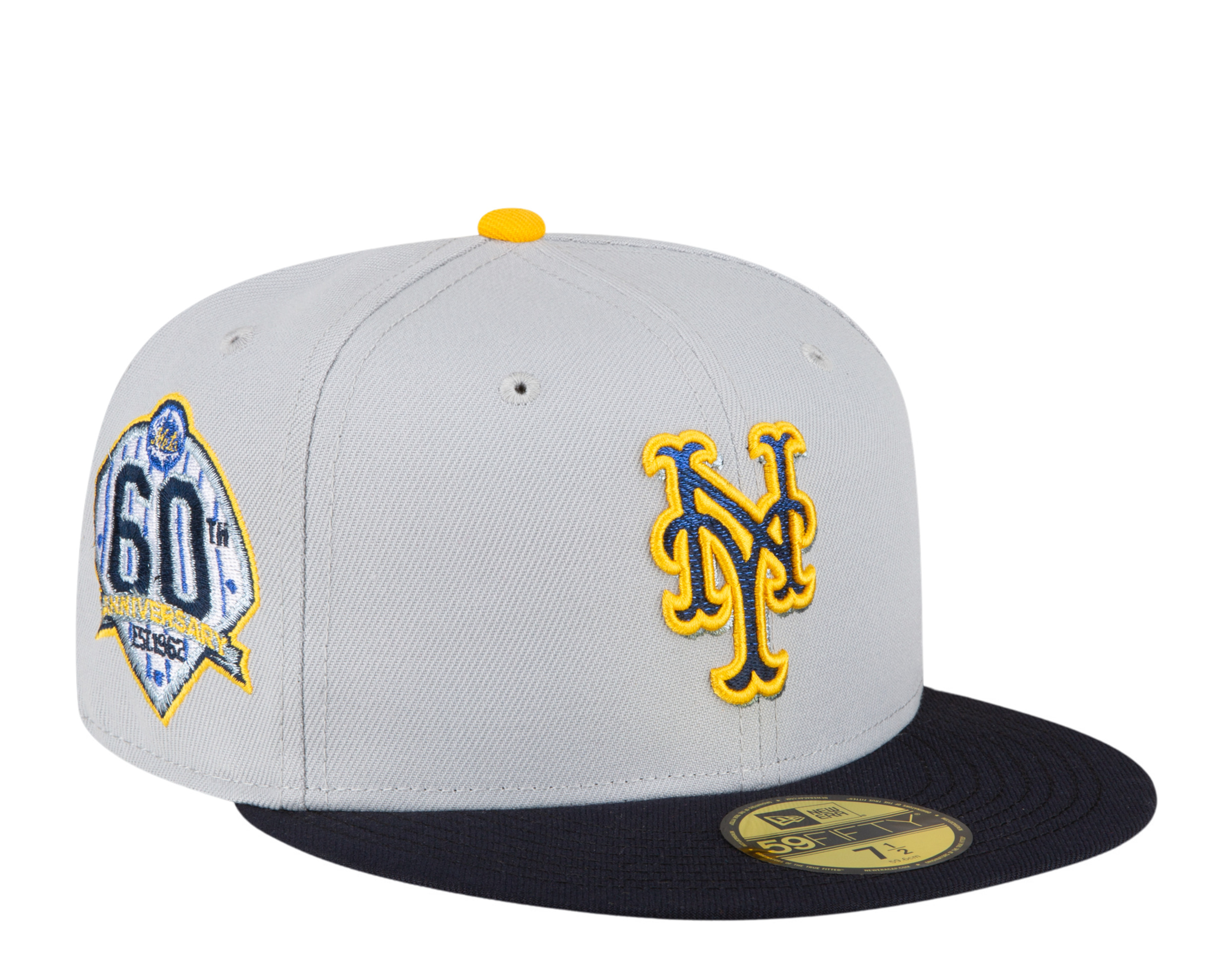 【海外限定】New Era 59FIFTY New York Mets Black&Tiffany Blue New Era Fitted Long Brim Hat New York Mets Black 14307335 | eBay