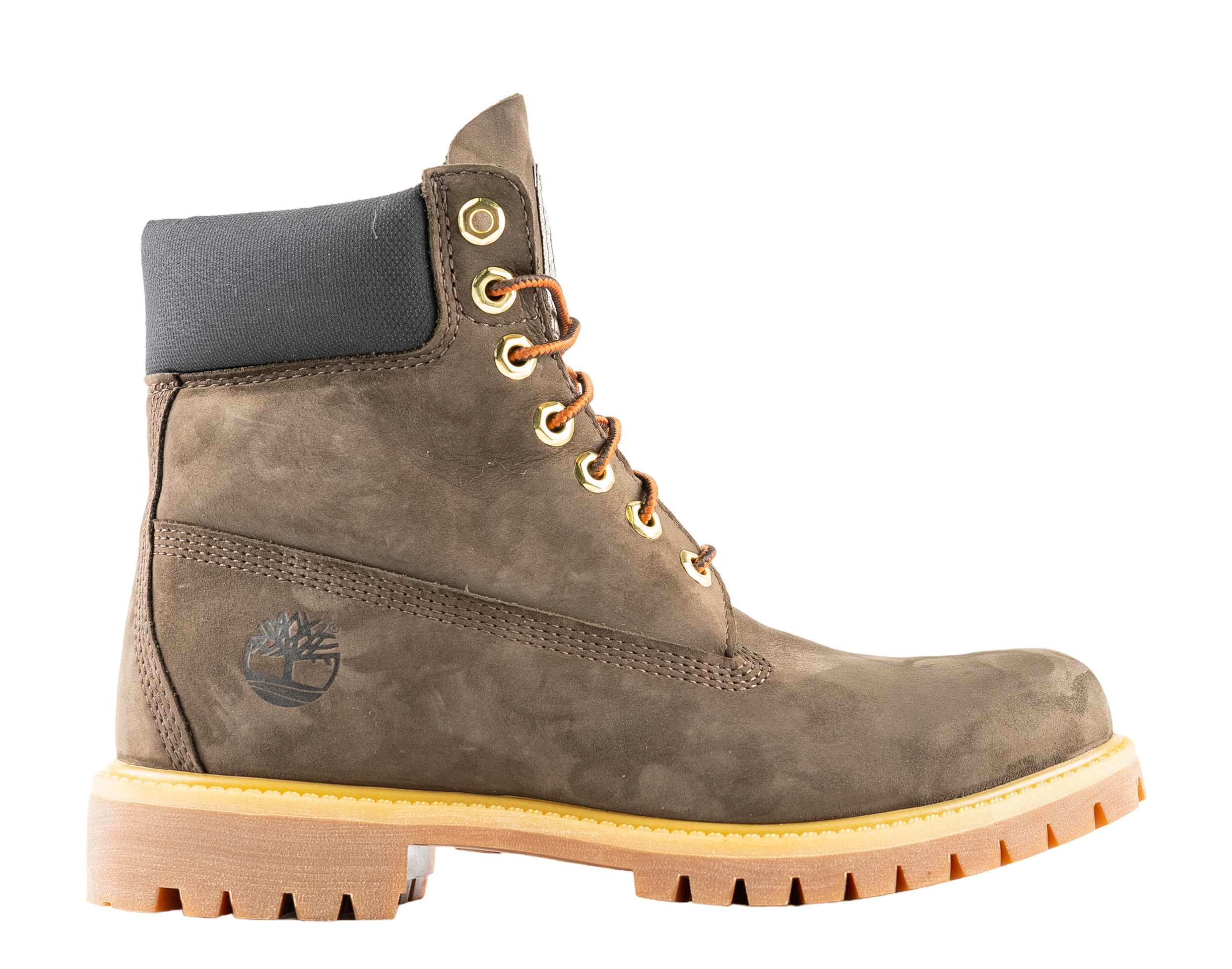 Timberland 6-Inch Premium Waterproof Dark Brown Nubuck Men's Boots TB0A5TJ5D54 - Picture 9 of 14